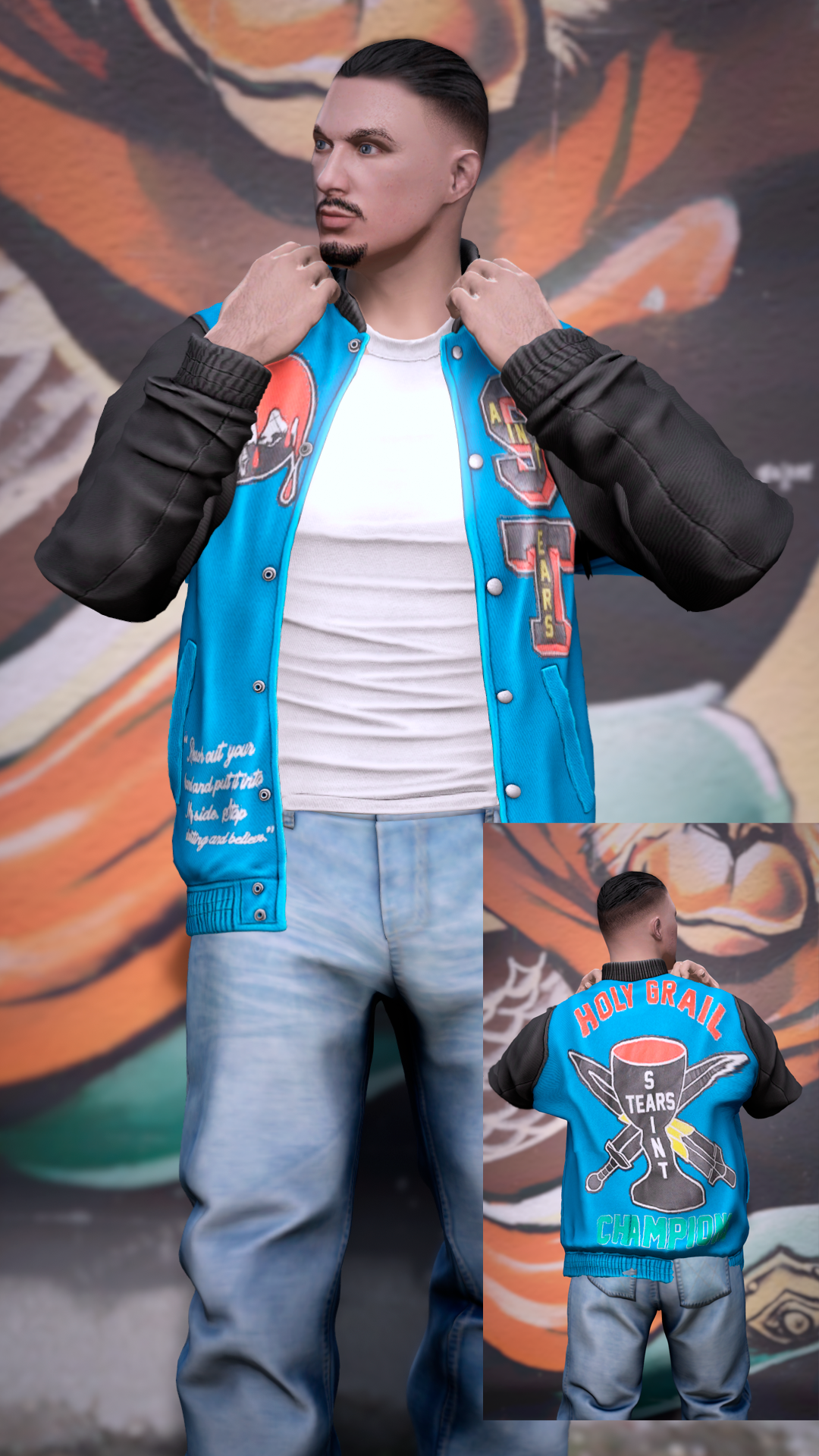 Retro Bomber Jacket