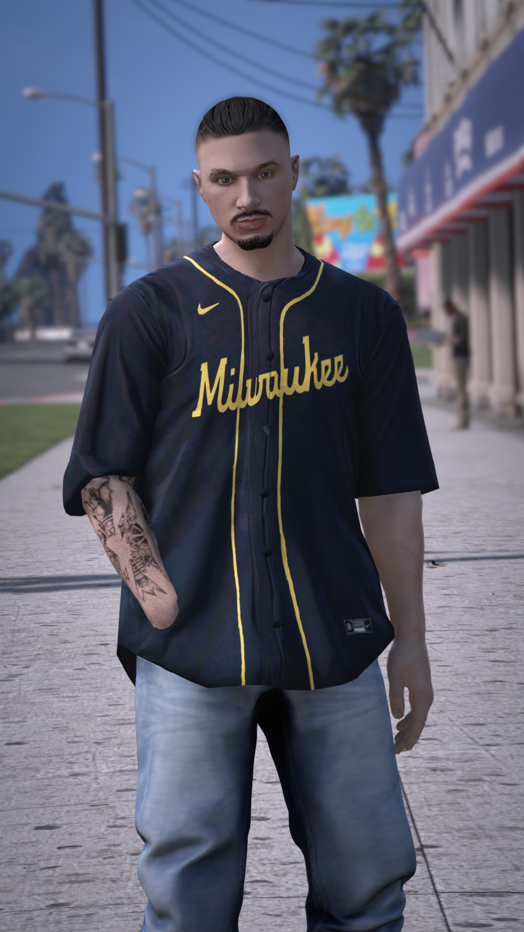 Thumbnail of Baseball Team Jerseys in Milwaukee Black