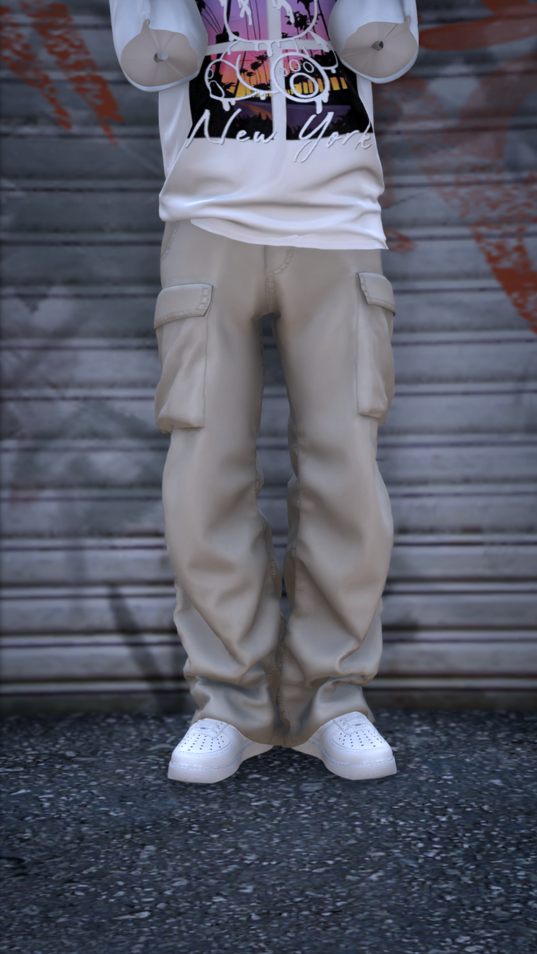 Thumbnail of Baggy Pants in Beige