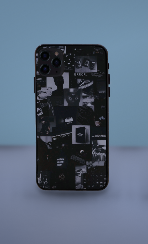 Thumbnail of Phone Cases in Black Grunge