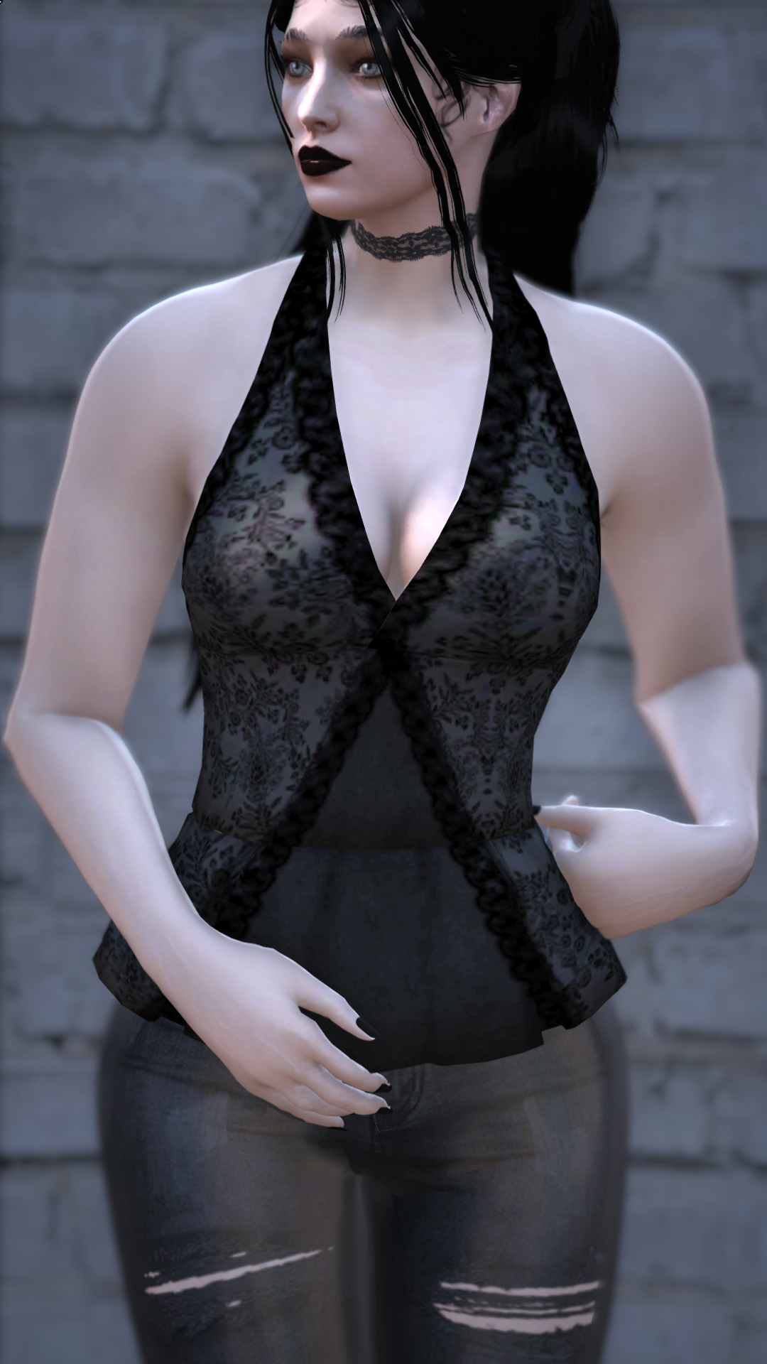 Thumbnail of Long Corset in Black