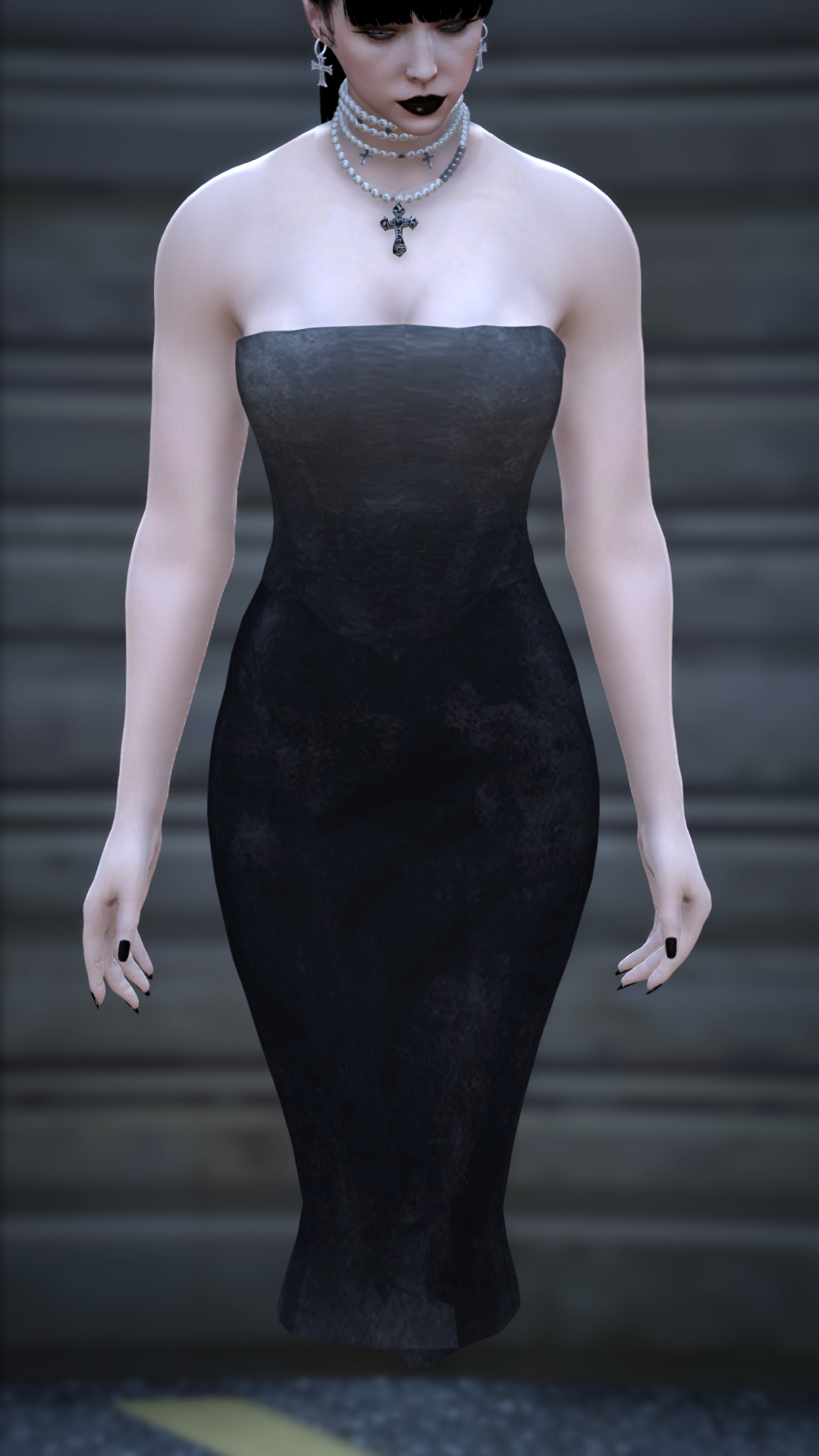 Thumbnail of Gradient Dress in Black