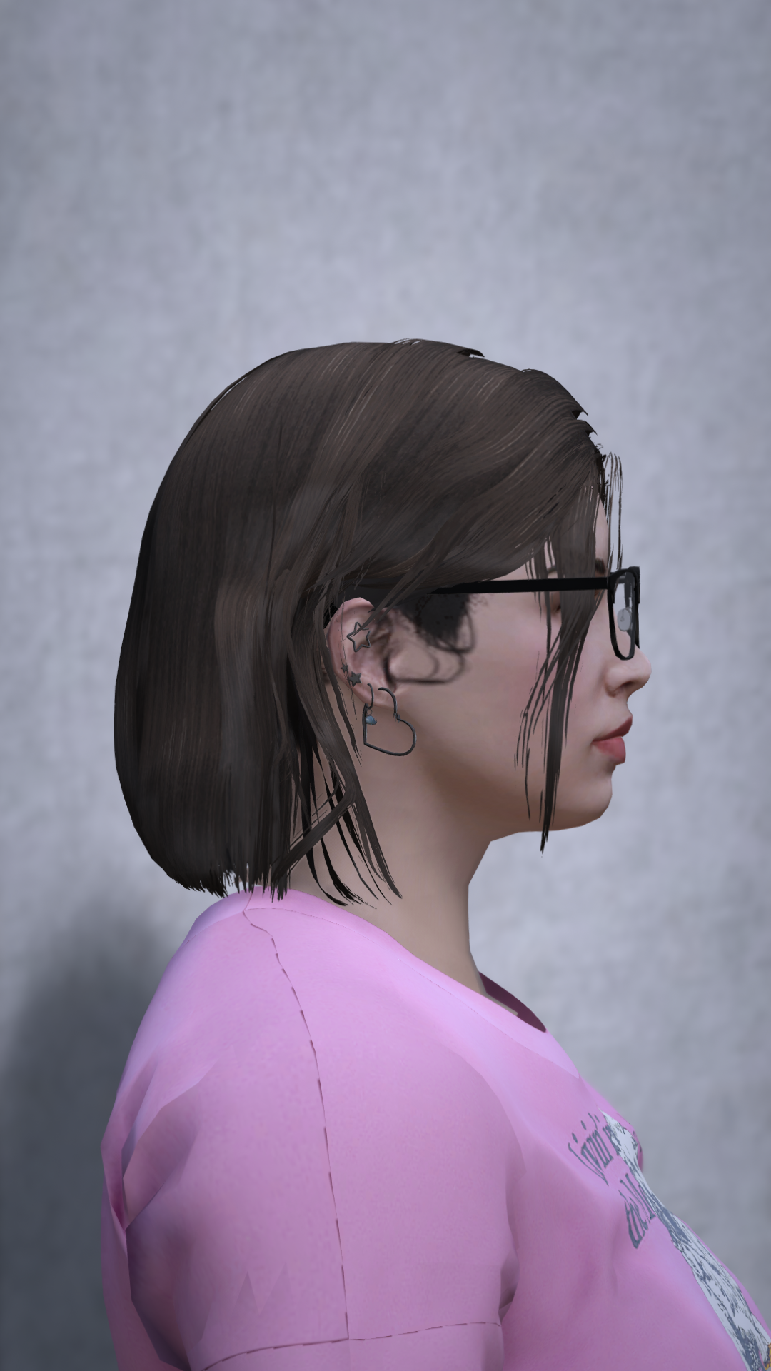 Thumbnail of Heart & Star Earrings in Black