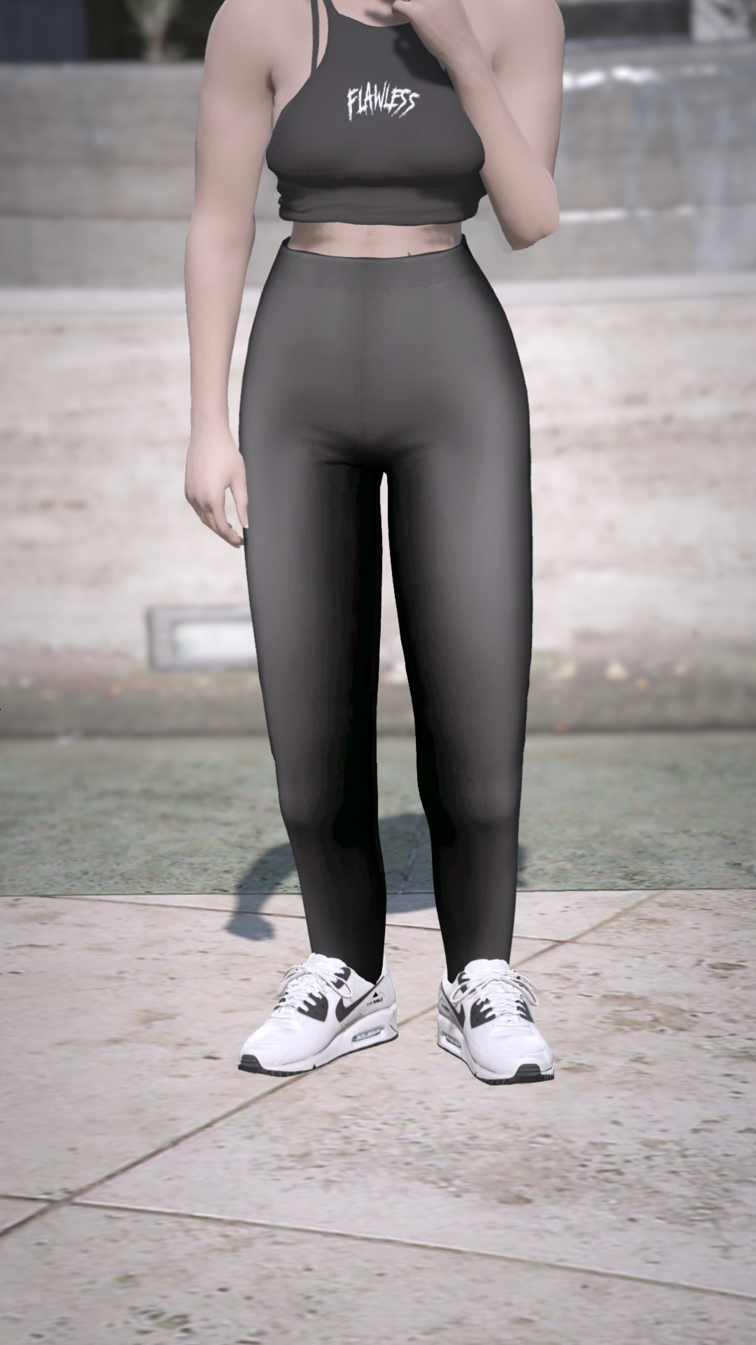 Thumbnail of High-Waist Leggings in Black