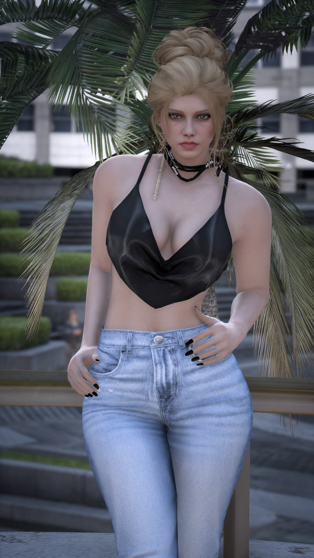 Thumbnail of Sunset Glow Top in Black