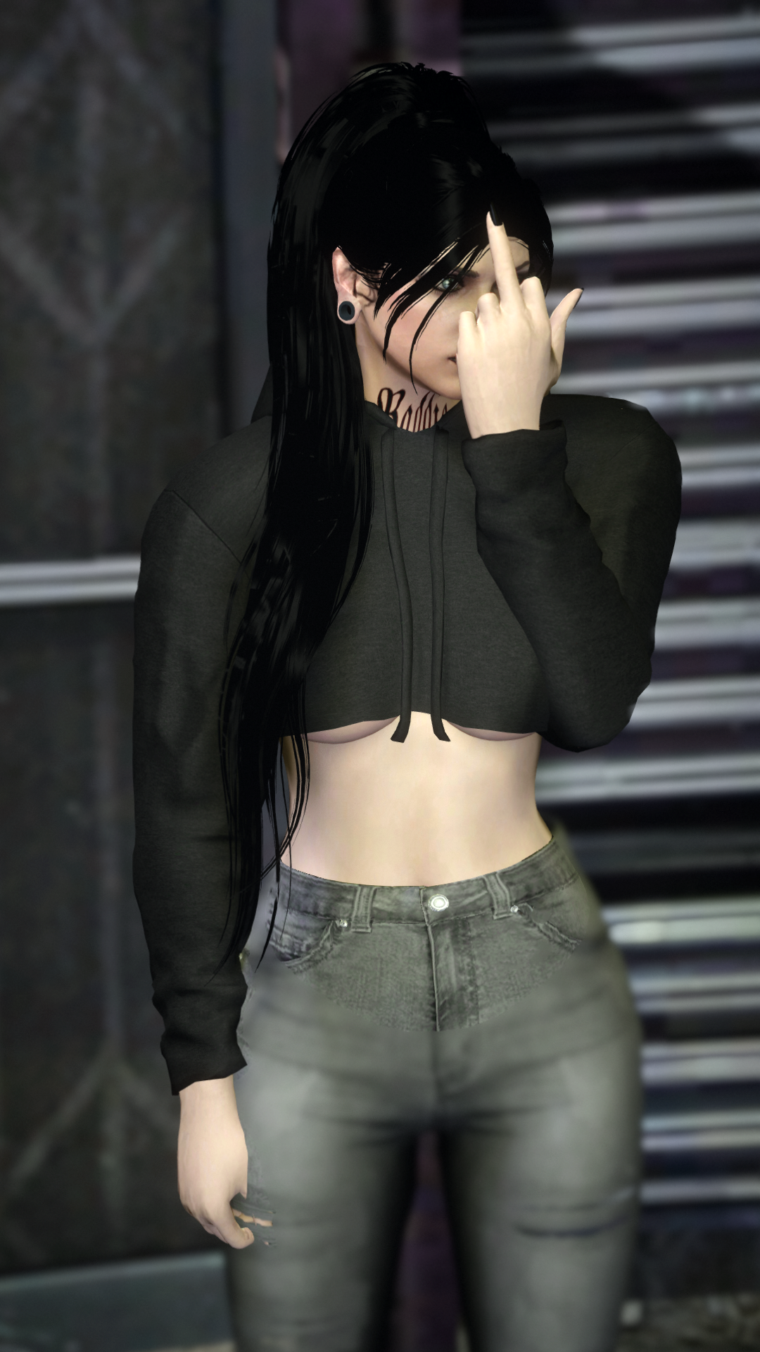 Thumbnail of Short sweater in Black