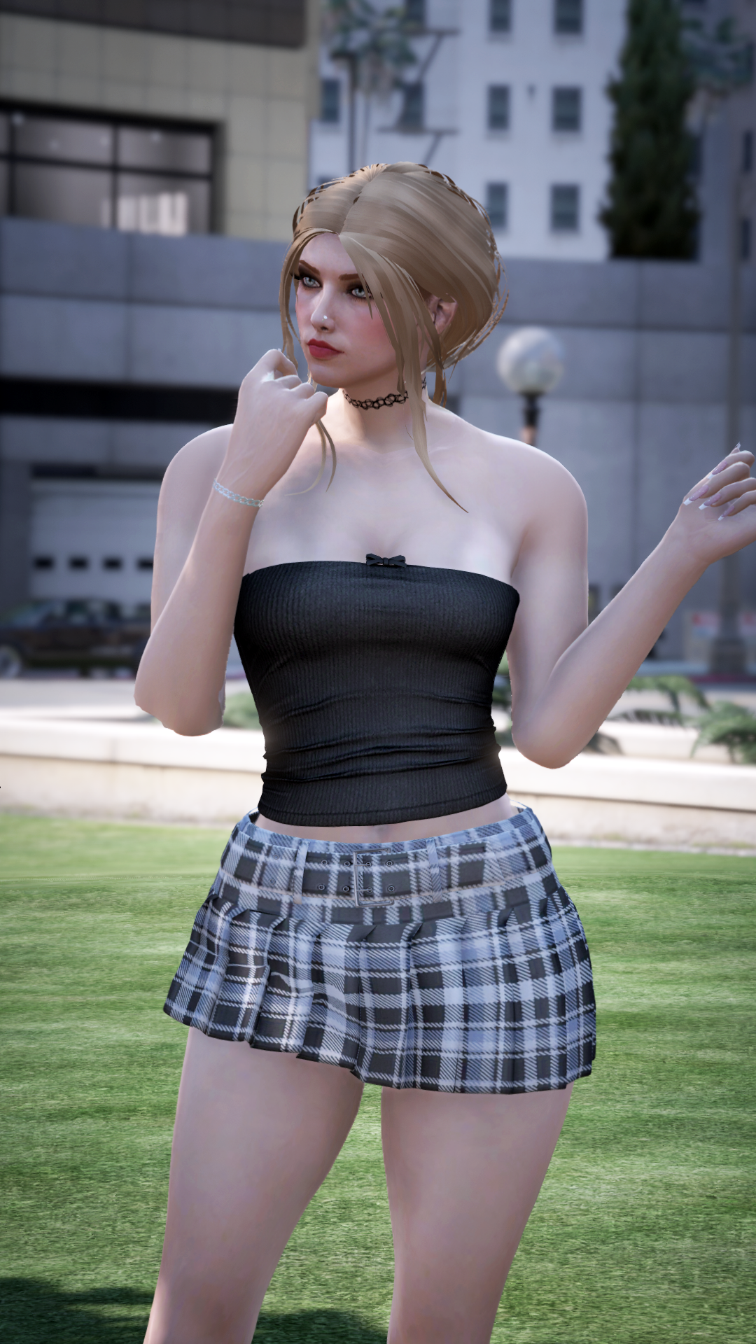 Thumbnail of Strapless Top in Black