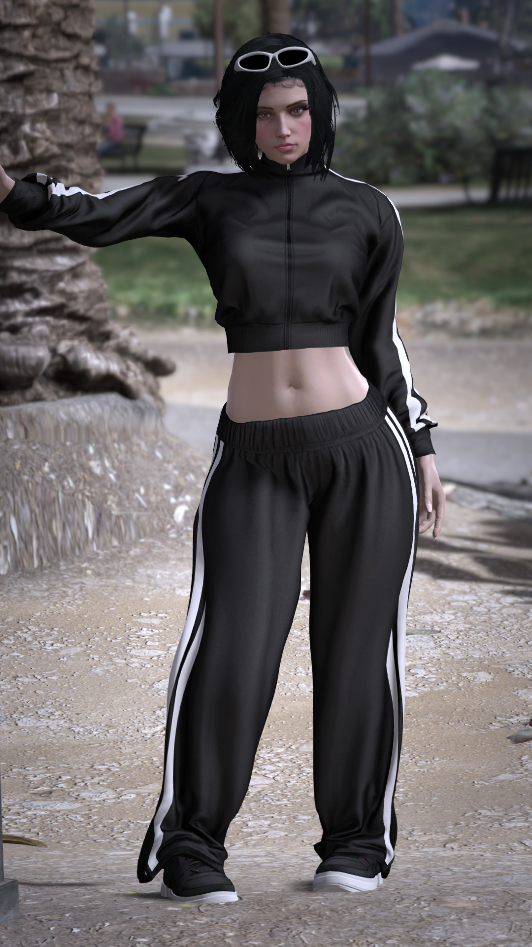 Thumbnail of Casual Tracksuit Set in Black