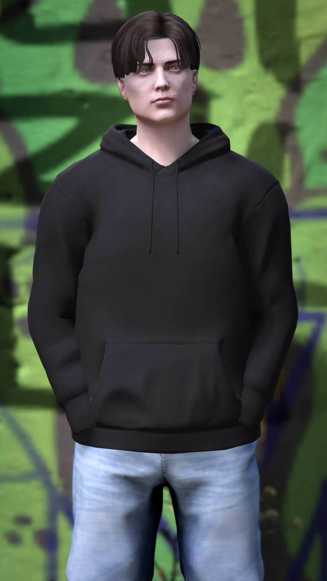 Thumbnail of Simple Hoddie in Black