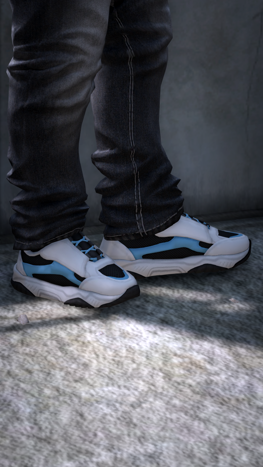 Thumbnail of Retro Runner 90s (Men) in Blue