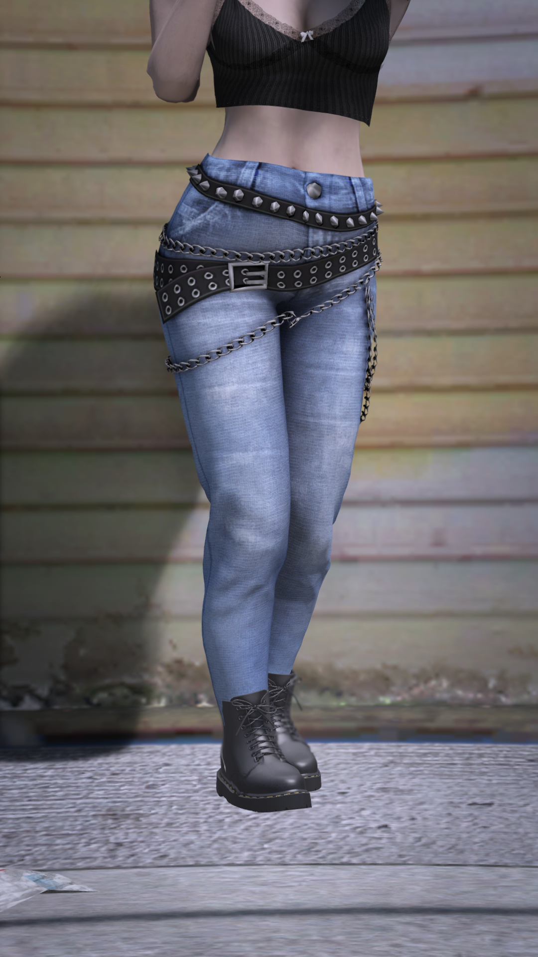 Thumbnail of Vibez Riot Jeans in Blue