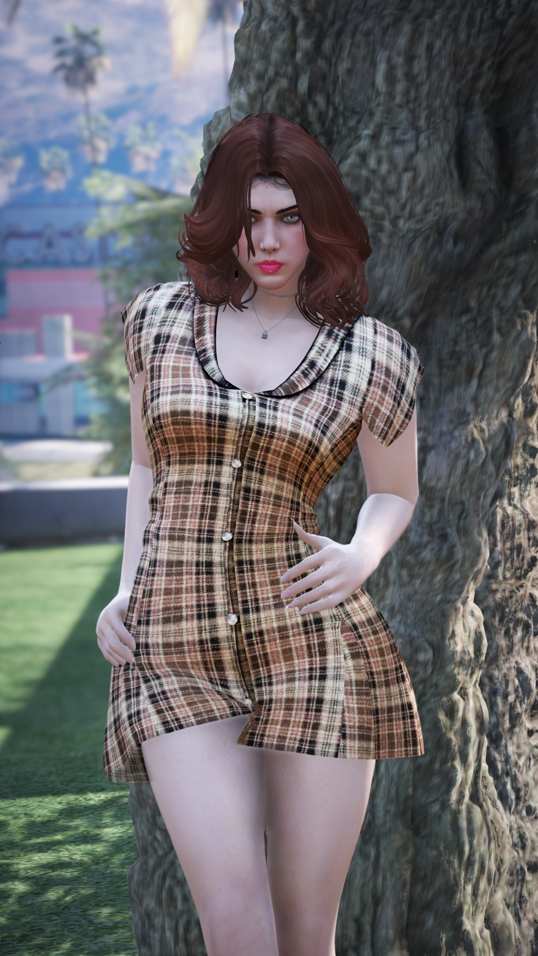 Thumbnail of Fancy Dress in Brown