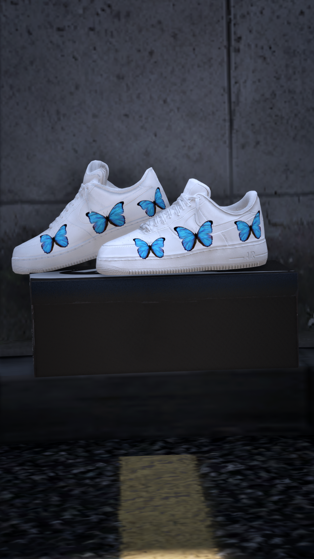 Thumbnail of Custom Sneaker (Women) in Butterflies