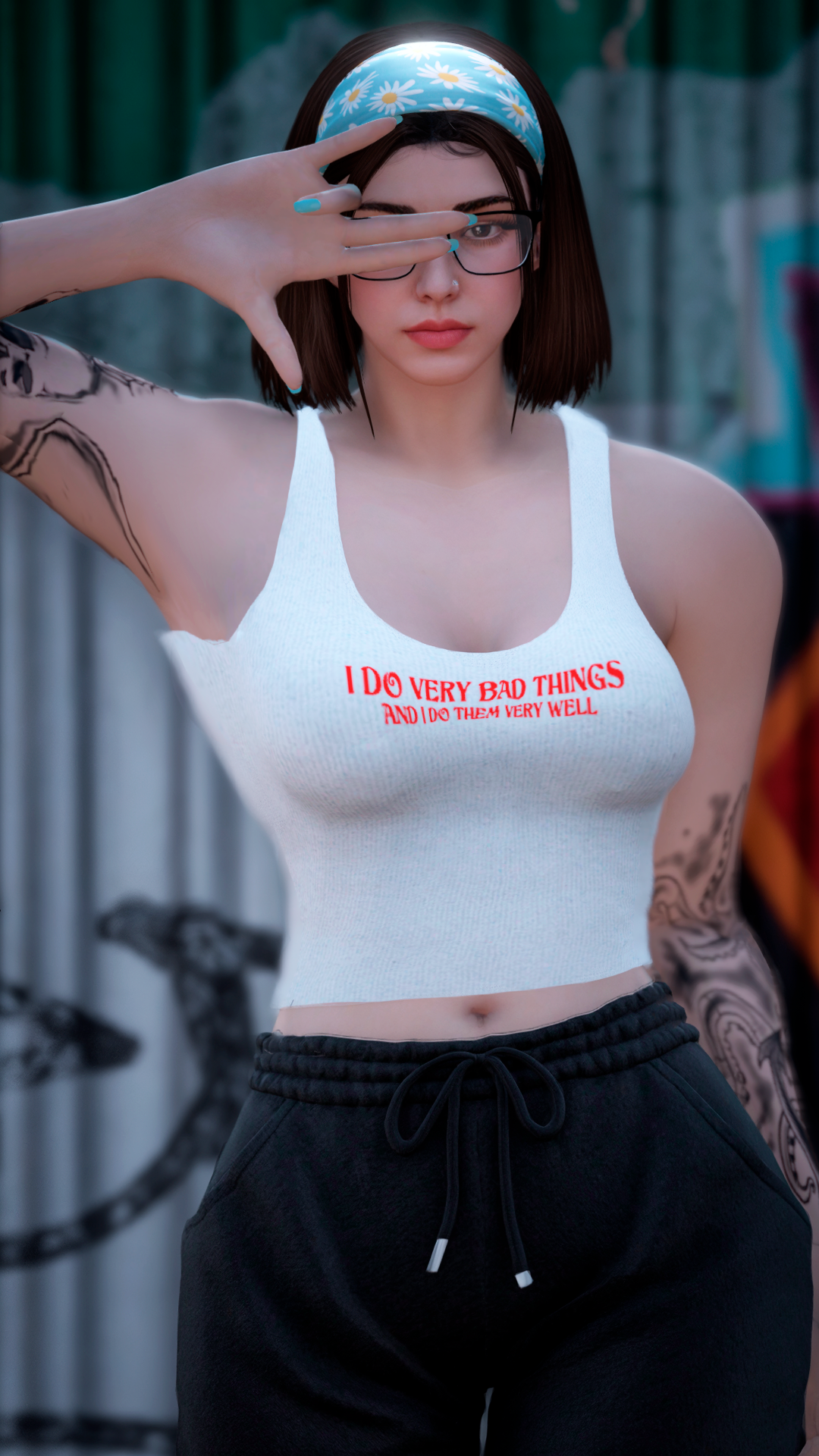 Thumbnail of Cropped Tank Top in Bad Things