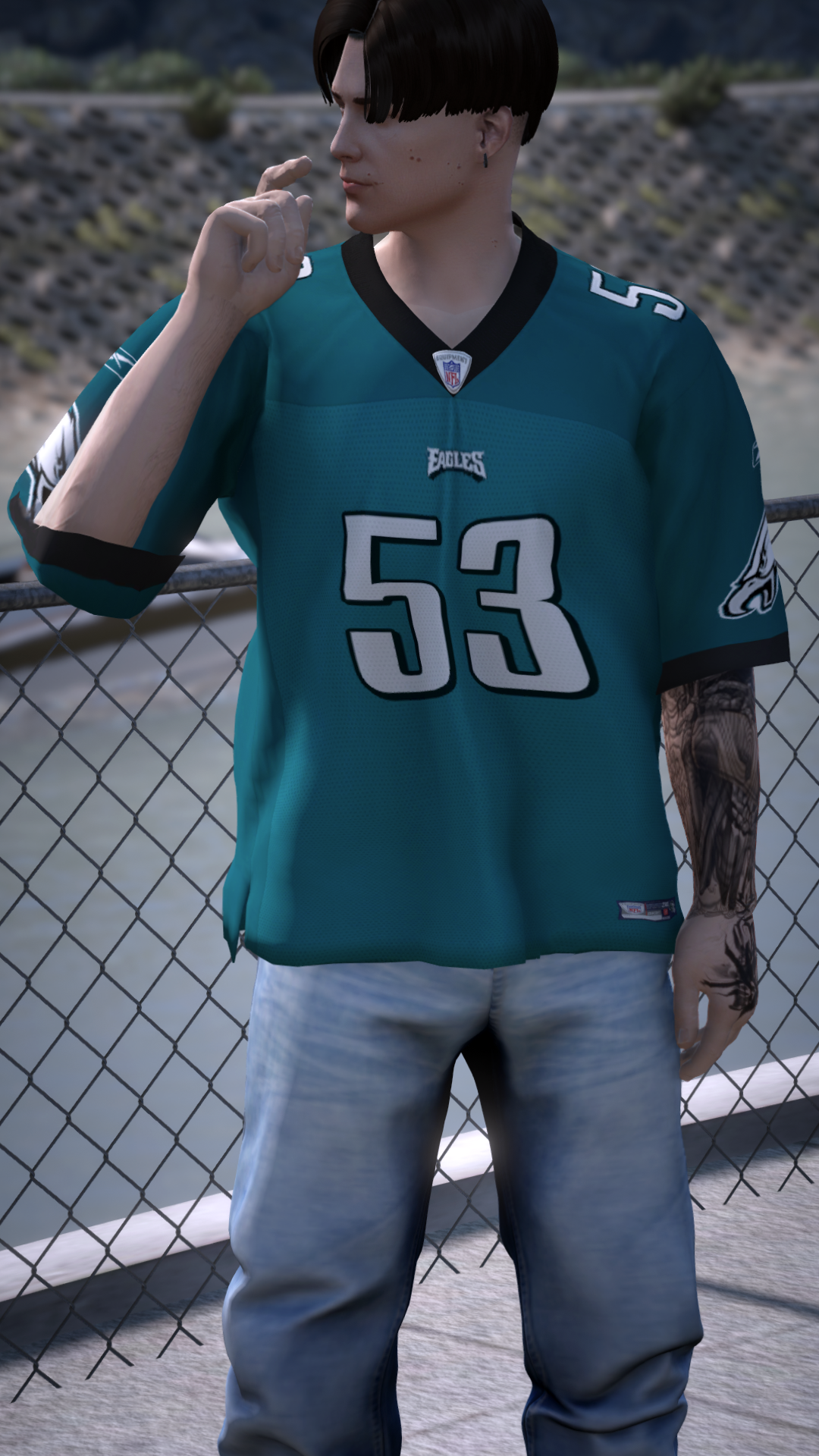 Thumbnail of NFL Jersey in Eagles
