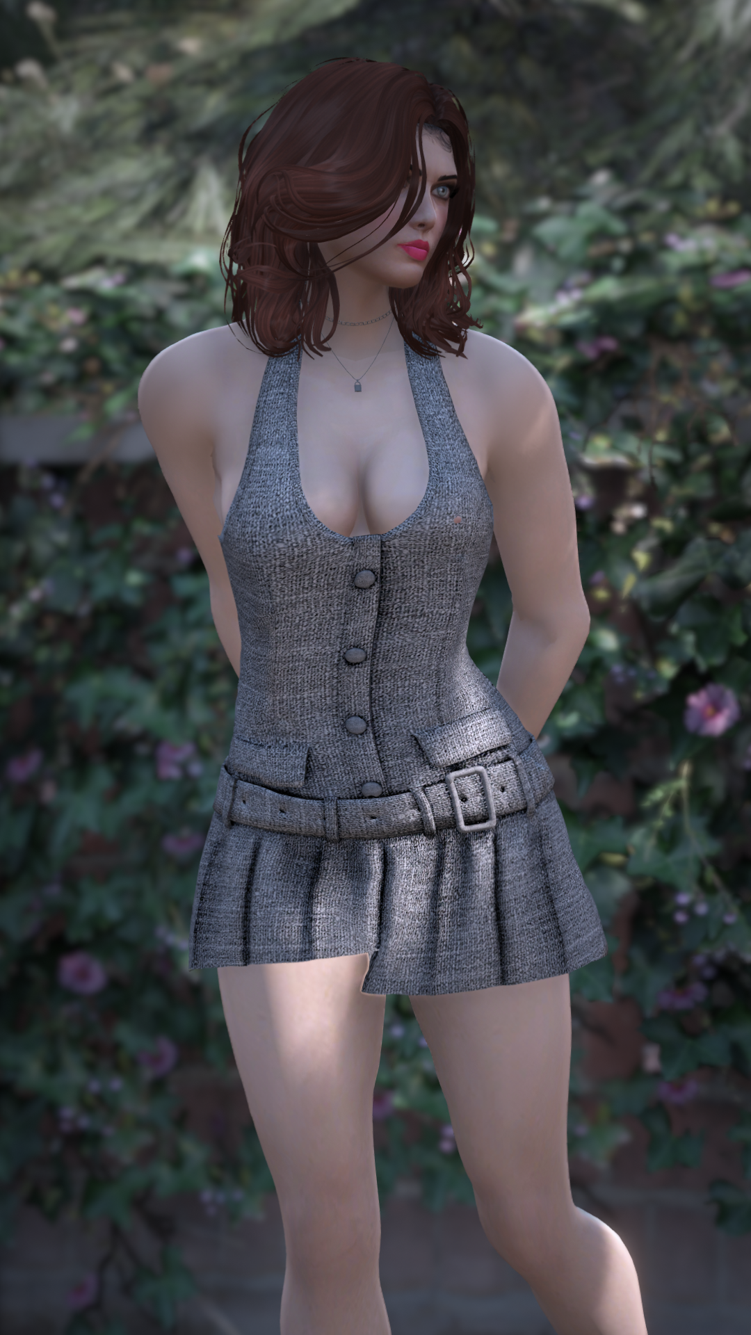 Thumbnail of Fancy Mini-Dress in Gray