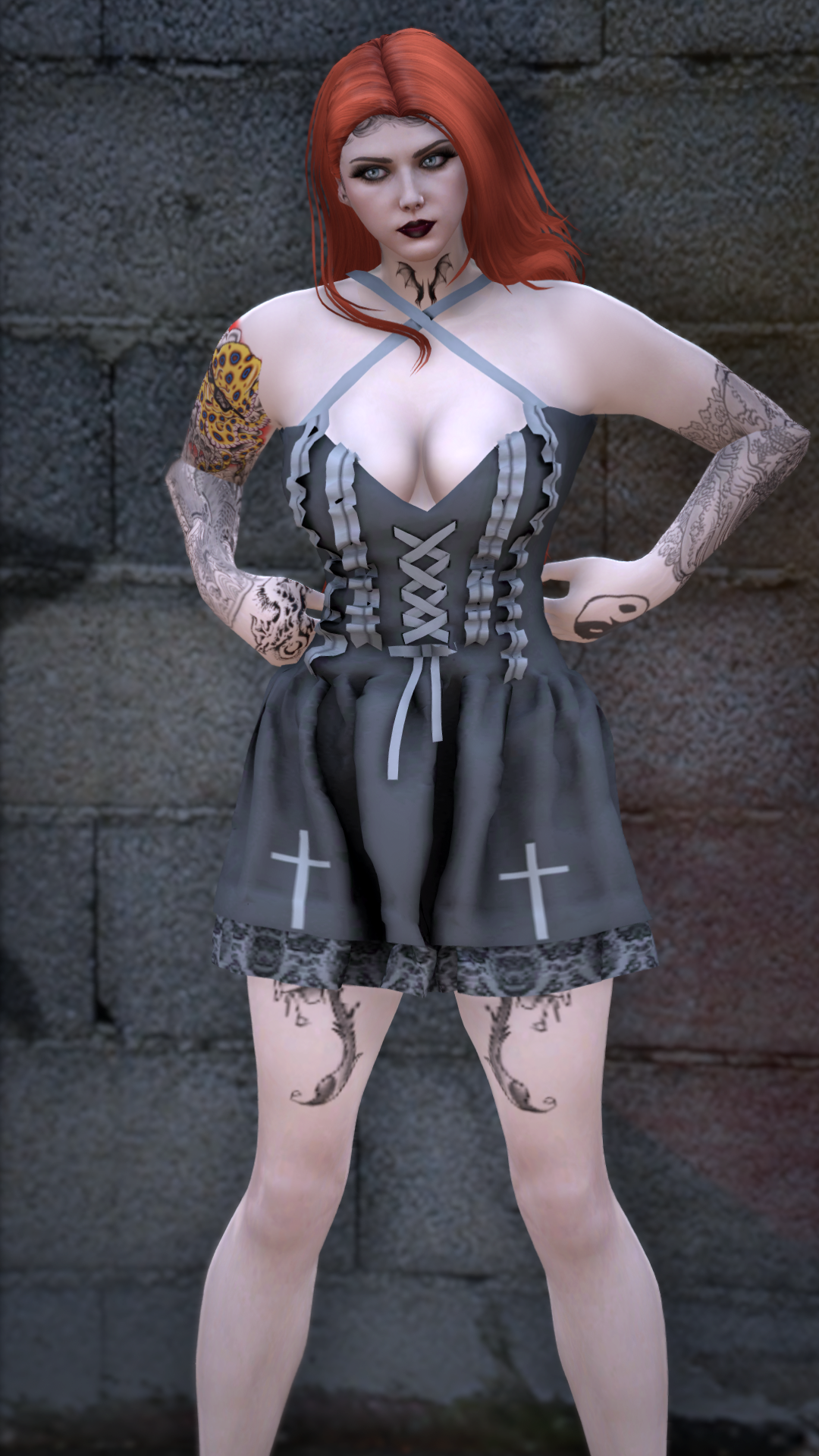 Thumbnail of Vintage Gothic Glam in Gray