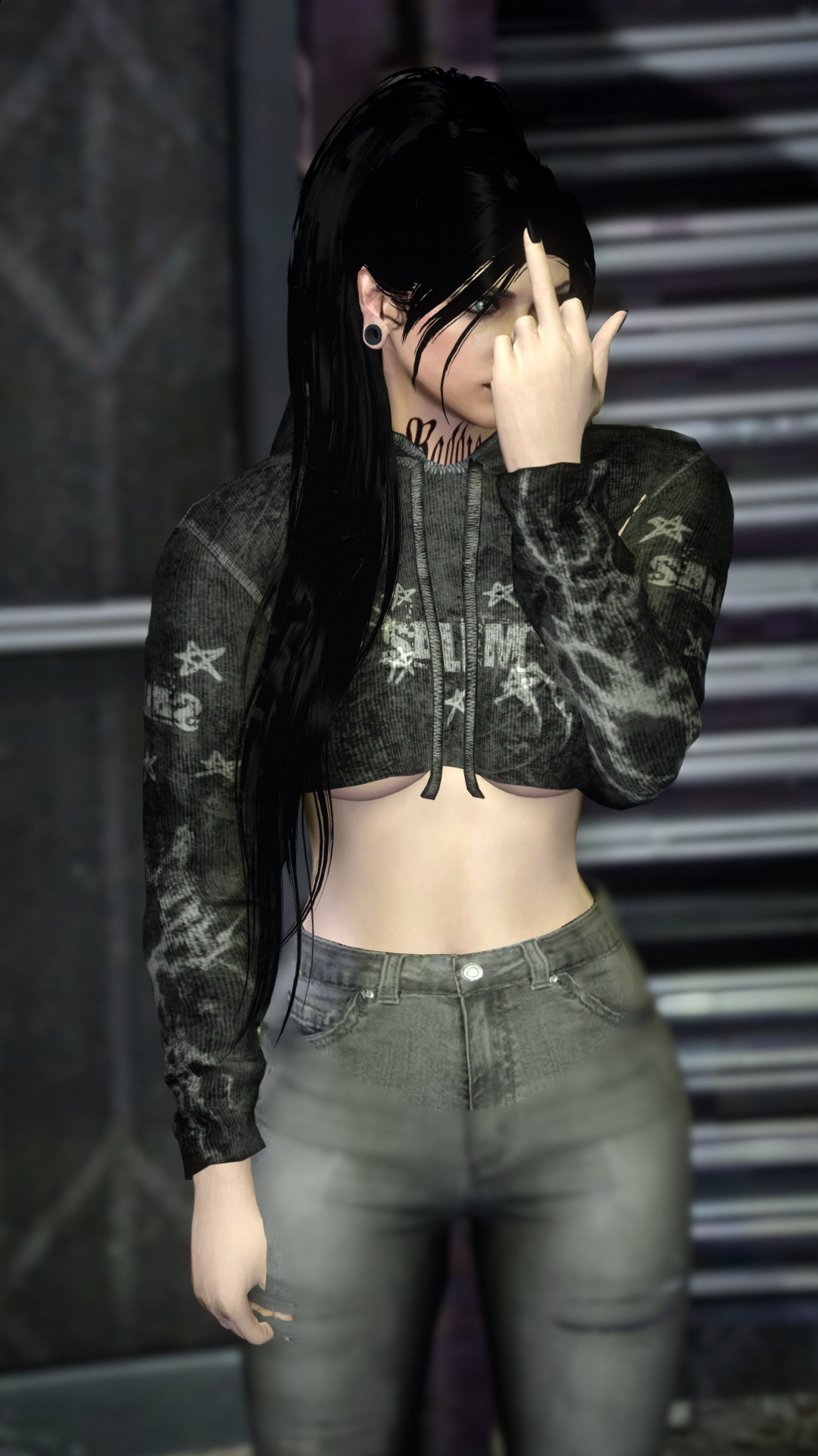 Thumbnail of Short sweater in Gray2