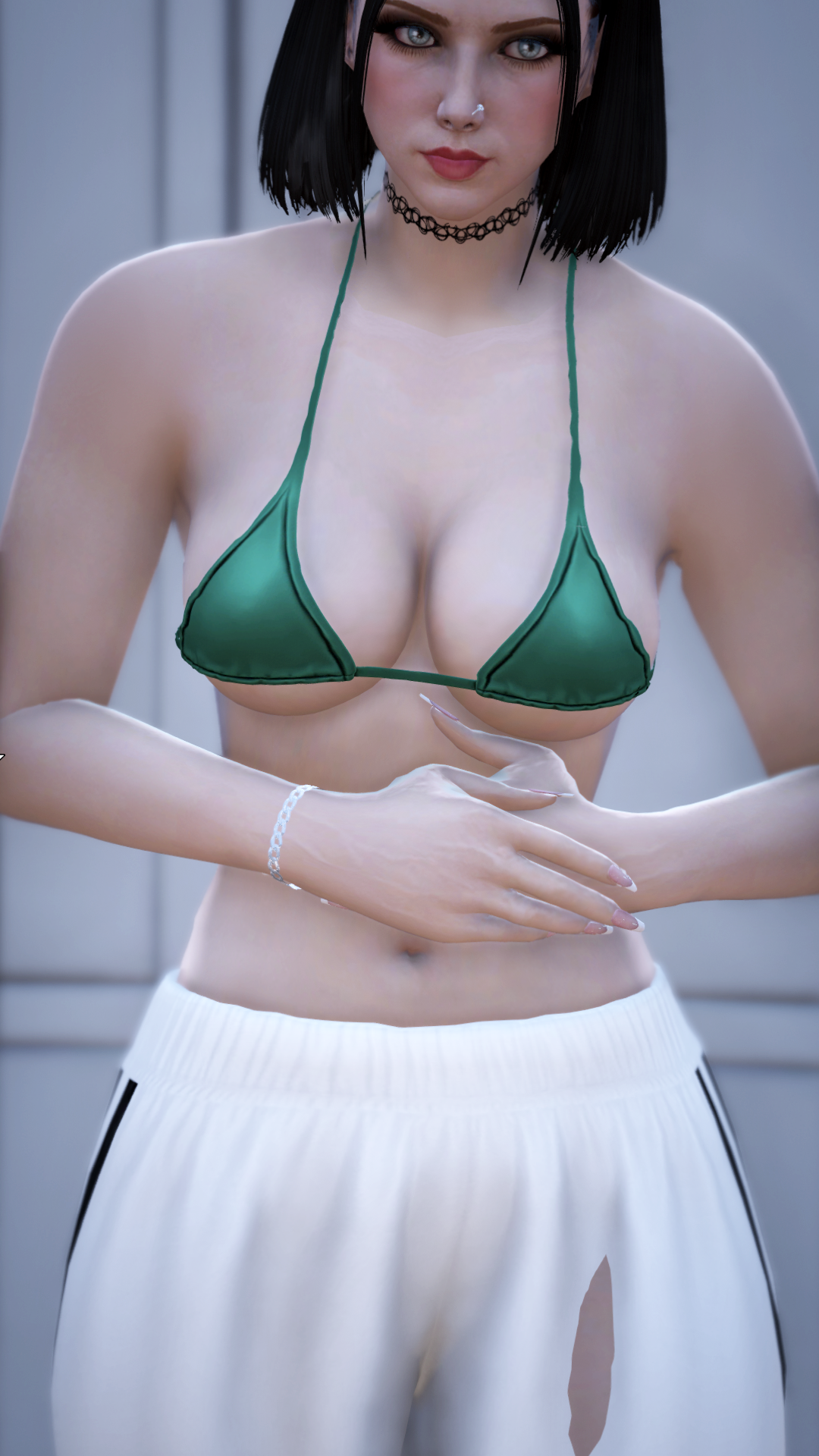 Thumbnail of Simple Bra in Green