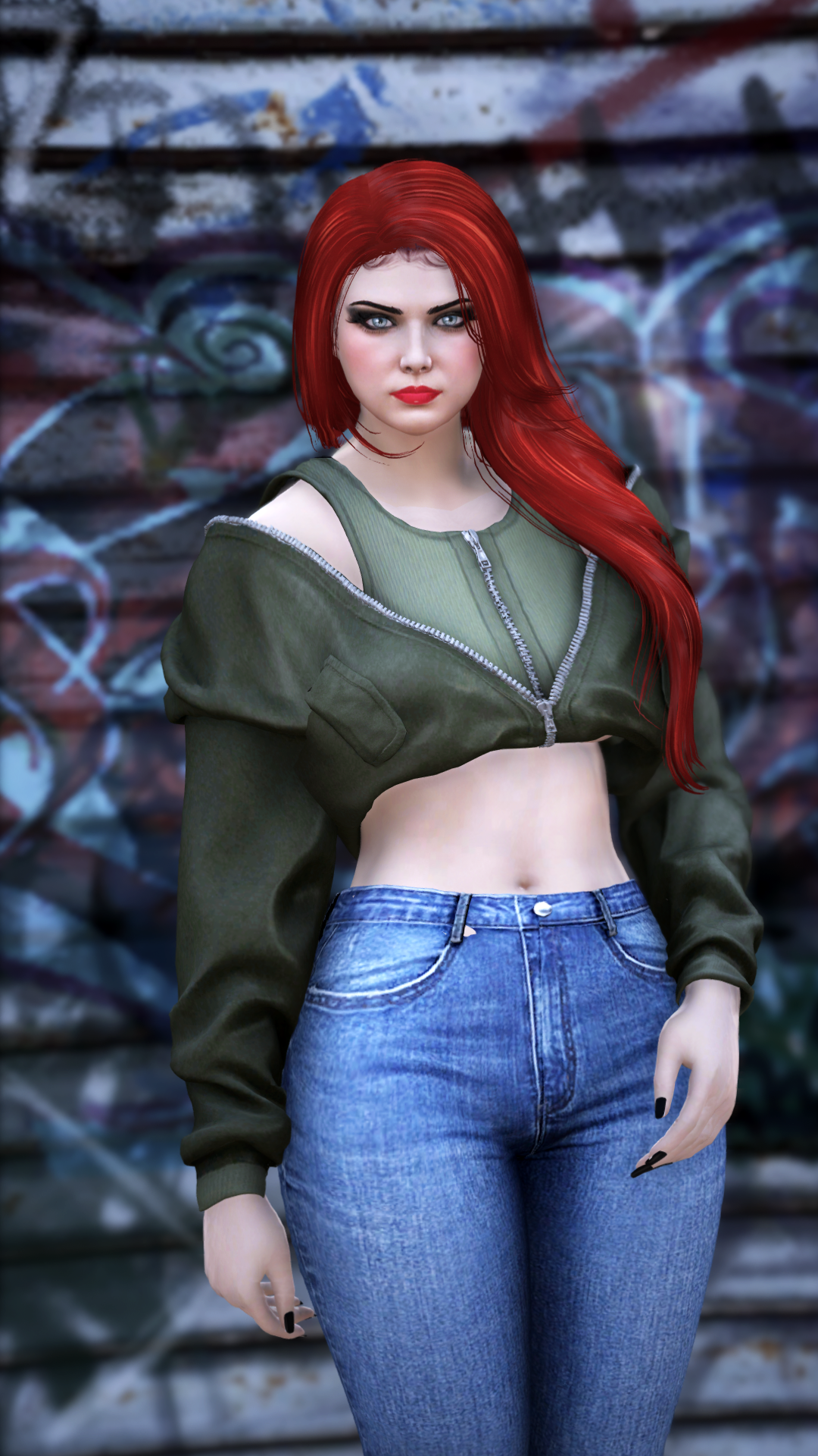 Thumbnail of Cropped Jacket in Green