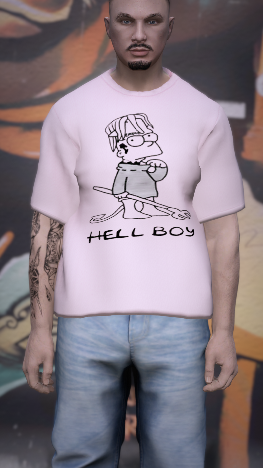 Thumbnail of Bart Collection in Hellboy Pink