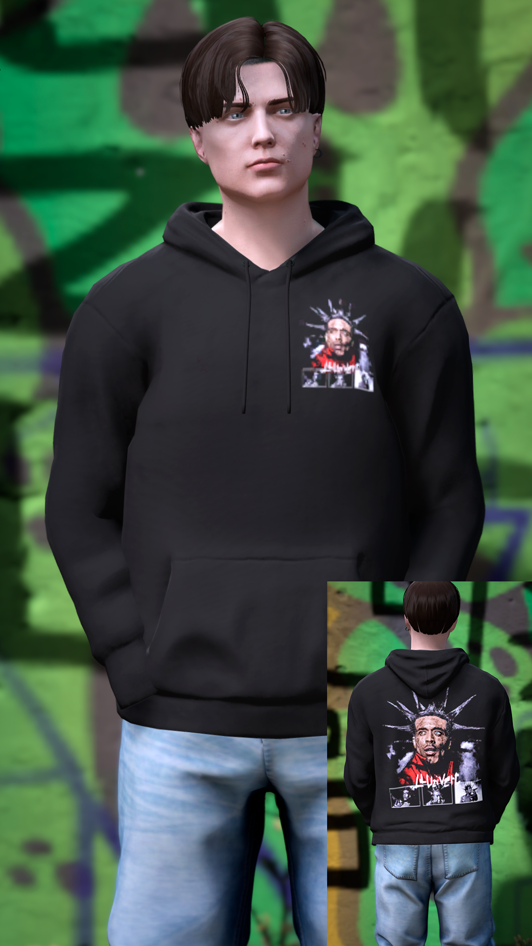 Thumbnail of Simple Hoddie in Lil Vert