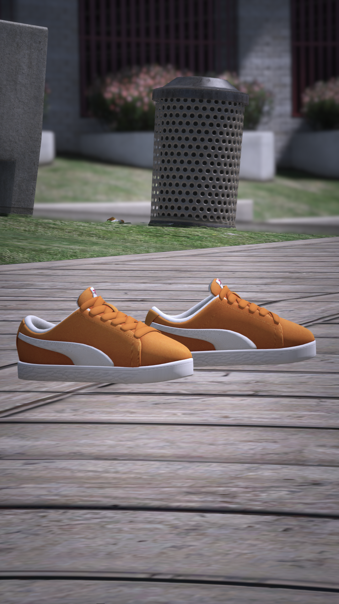 Thumbnail of Classic Sneakers (Women) in Orange