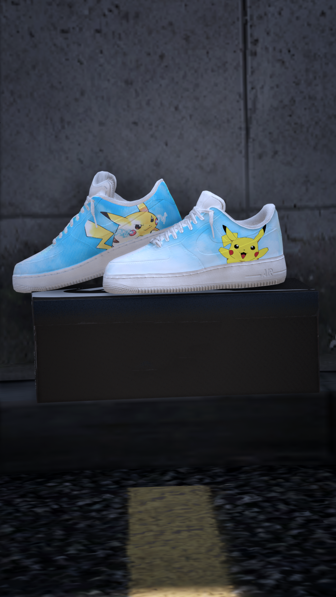 Thumbnail of Custom Sneaker (Women) in Pikachu