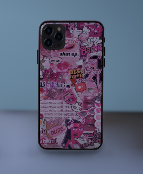 Thumbnail of Phone Cases in Pink Chaos