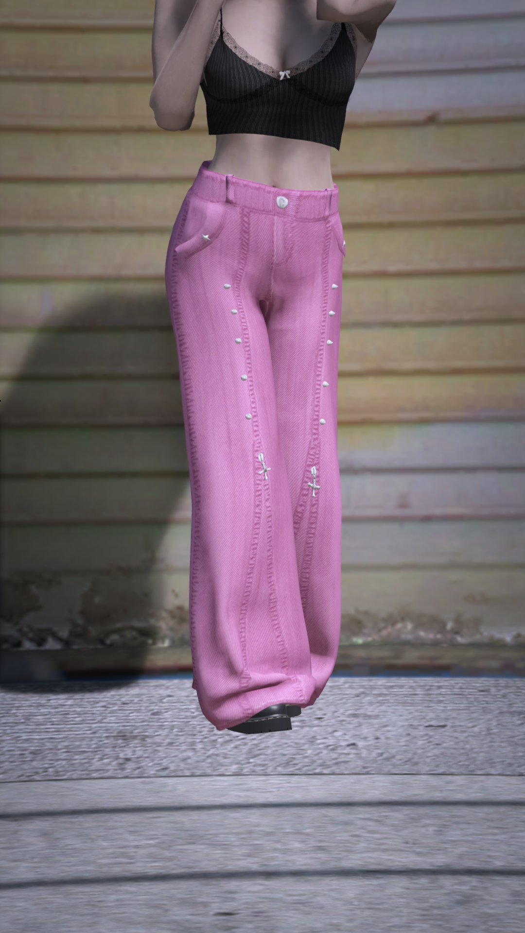 Thumbnail of After Dark Jeans in Pink