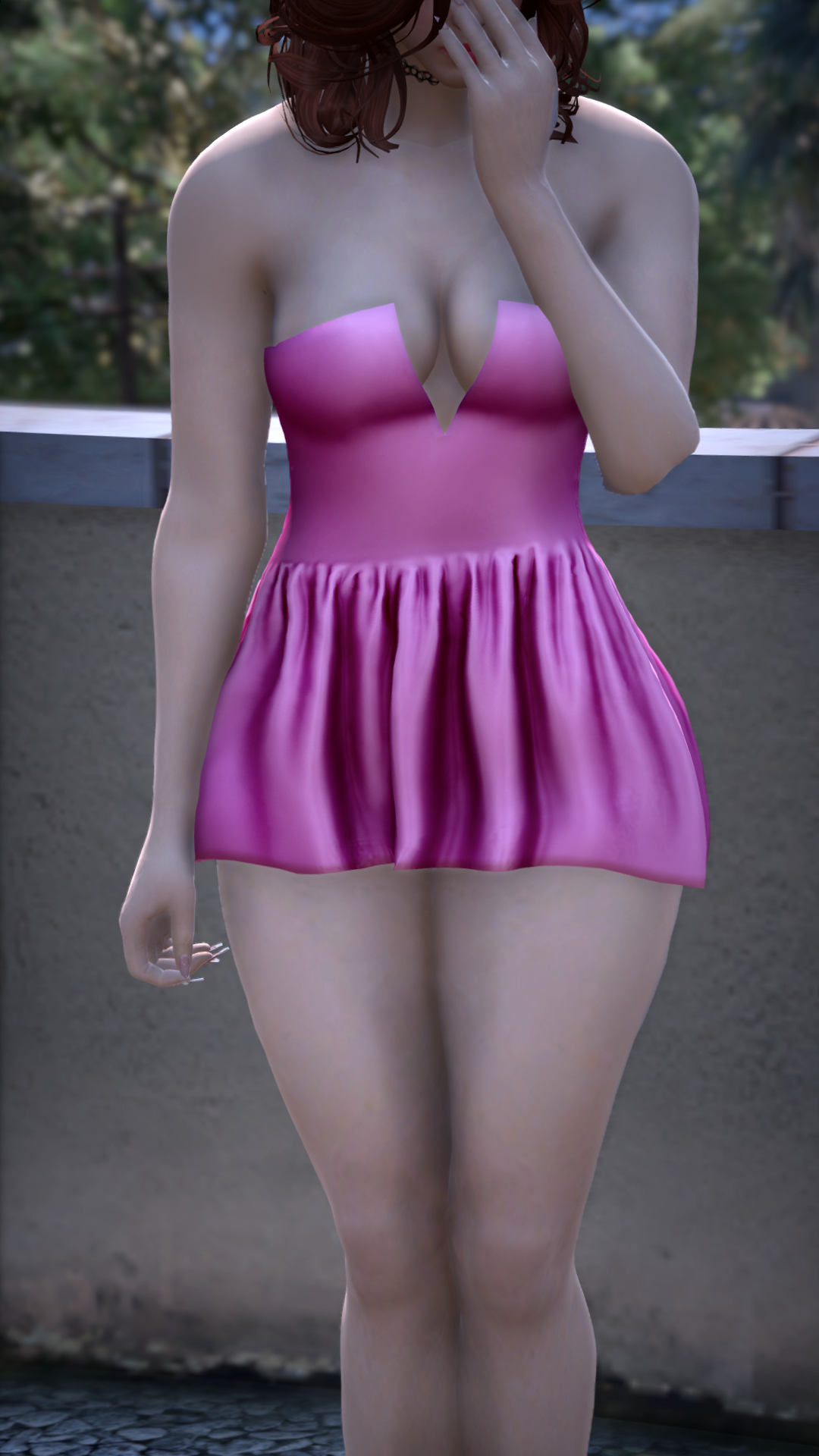 Thumbnail of Mini dress in Pink