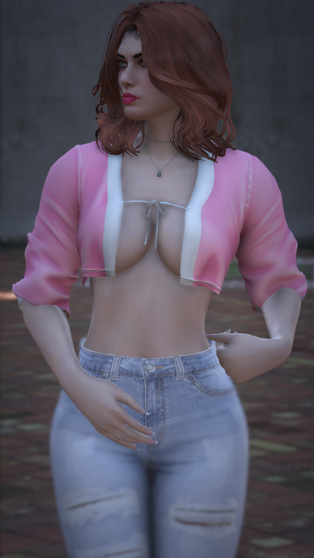 Thumbnail of Short Cardigan in Pink