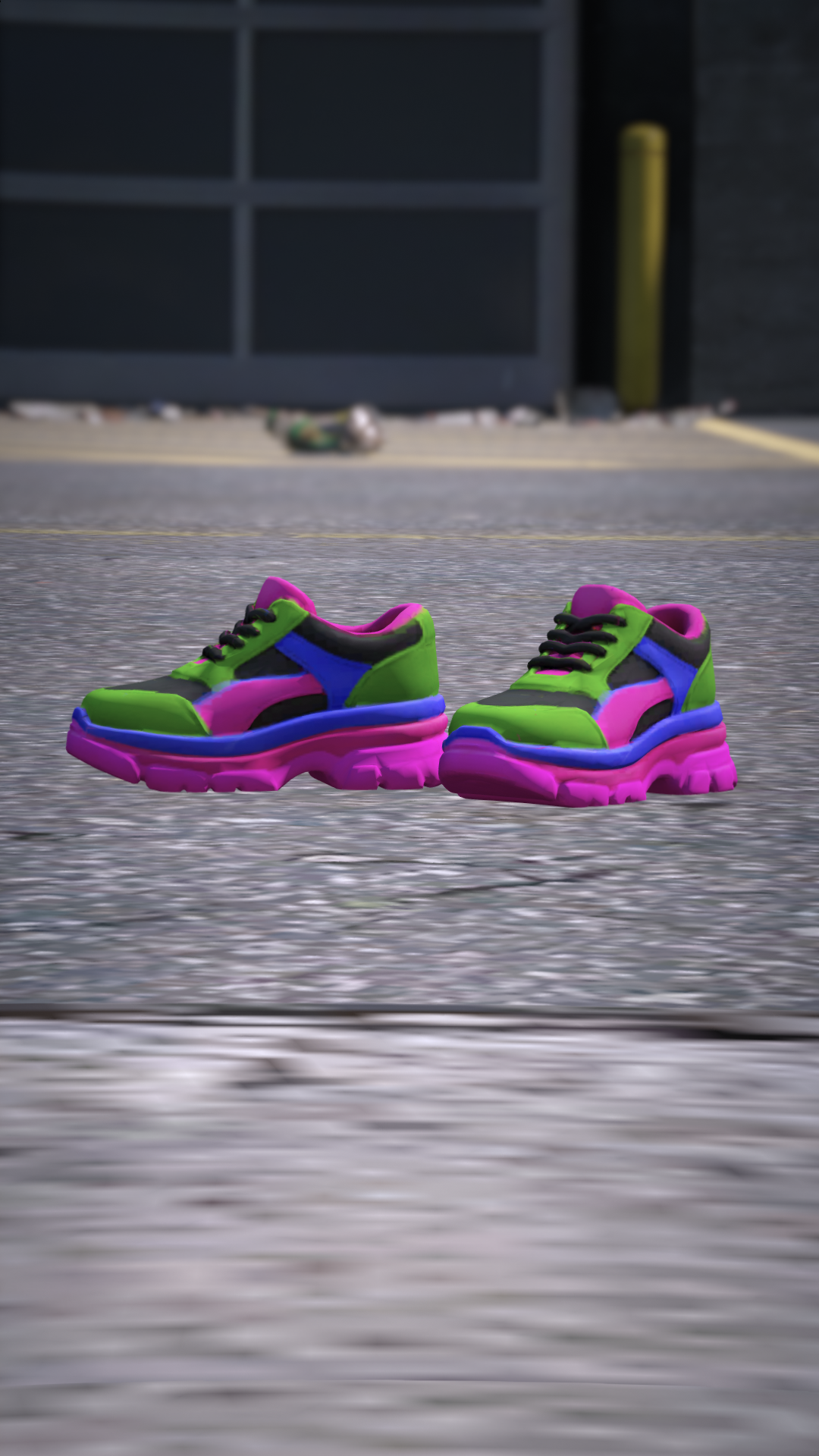 Thumbnail of Retro Sneaker (Unisex) in Rainbow