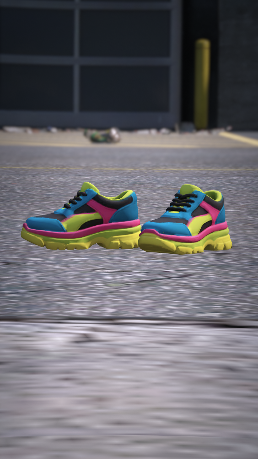 Thumbnail of Retro Sneaker (Unisex) in Rainbow 2