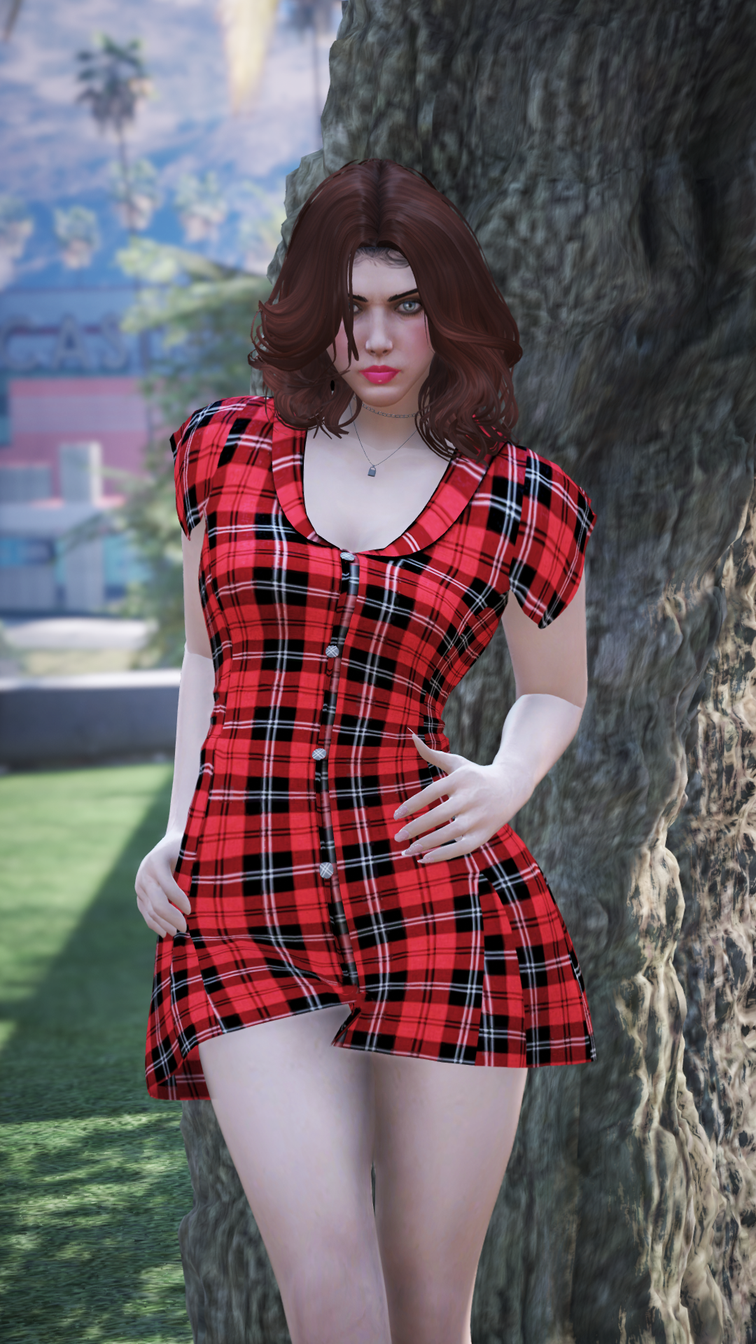 Thumbnail of Fancy Dress in Red