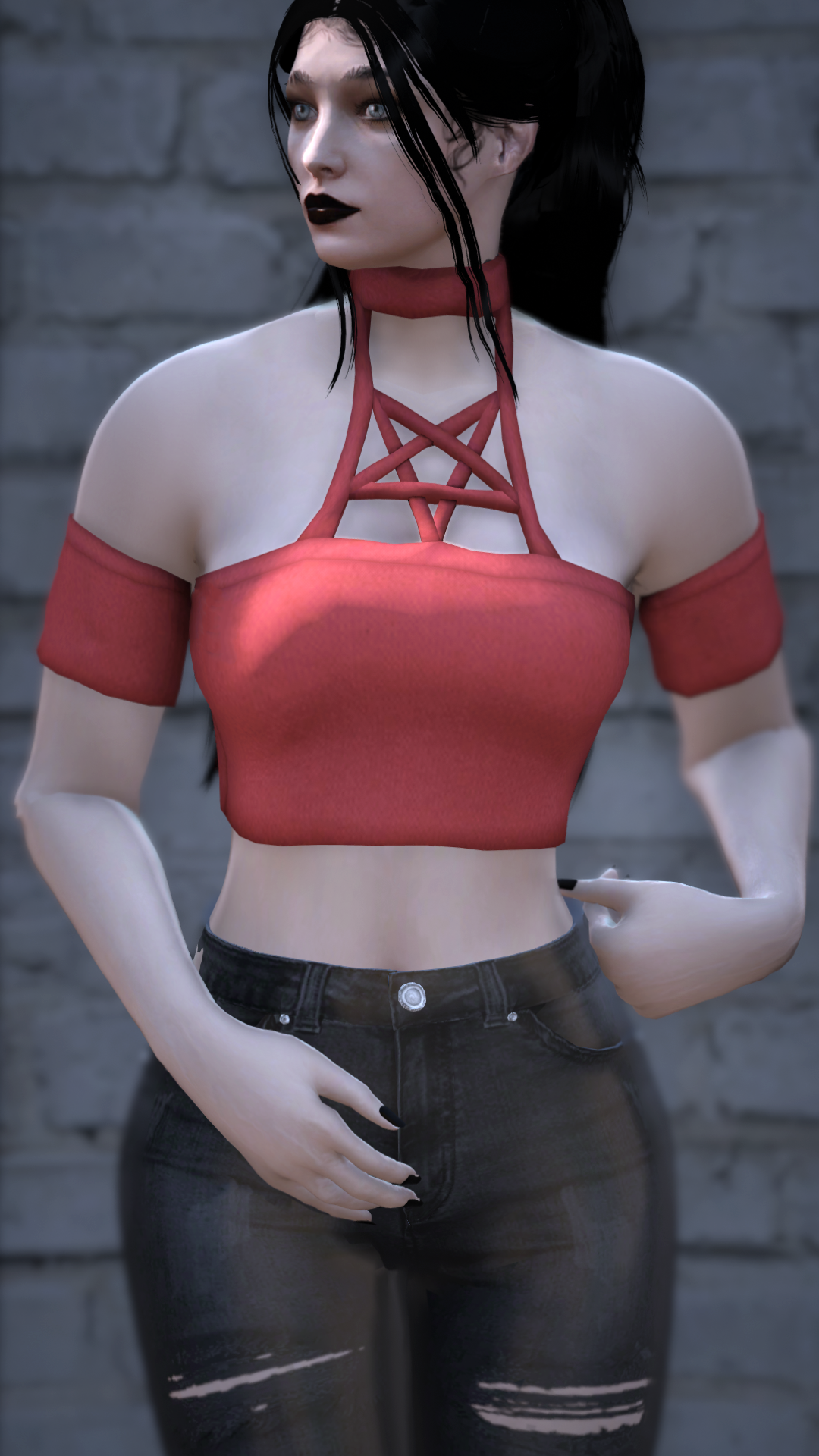 Thumbnail of Pentagram Top in Red