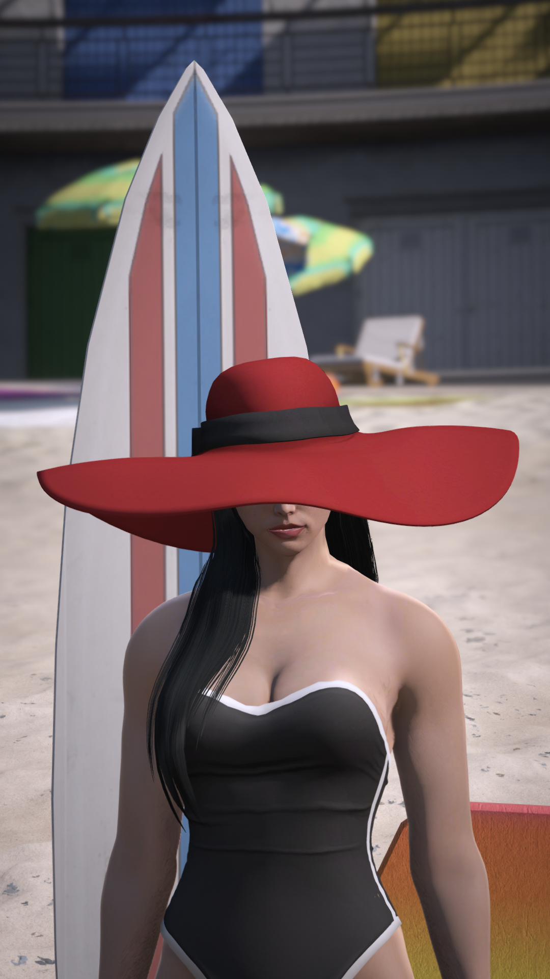 Oversized Straw Sun Hat