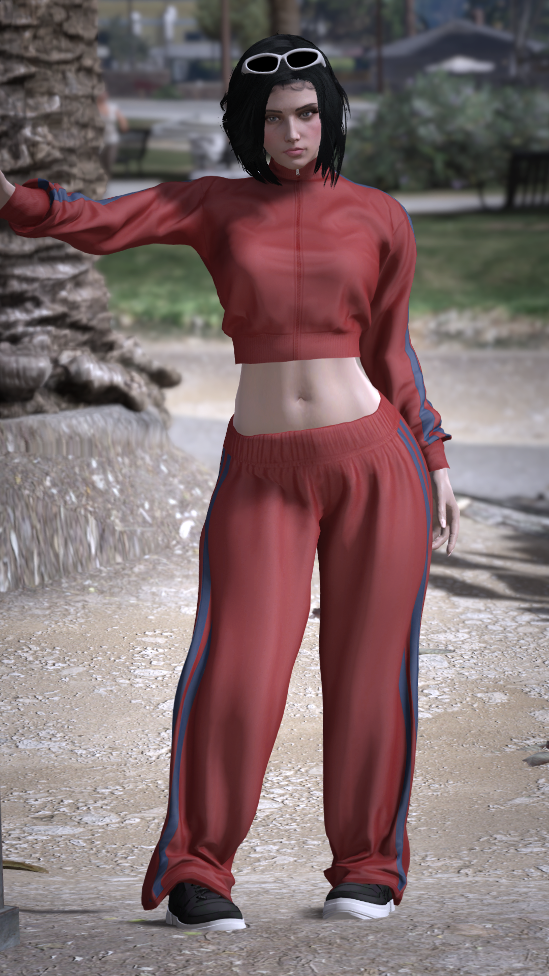 Thumbnail of Casual Tracksuit Set in Red