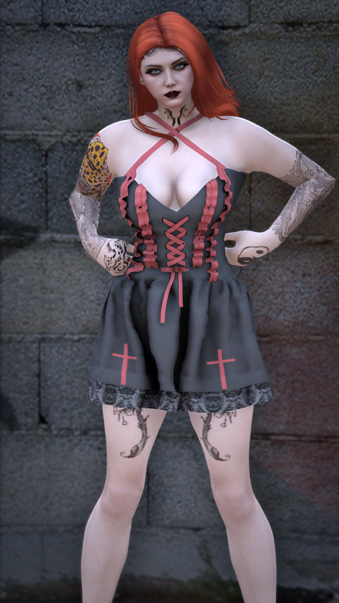 Thumbnail of Vintage Gothic Glam in Red