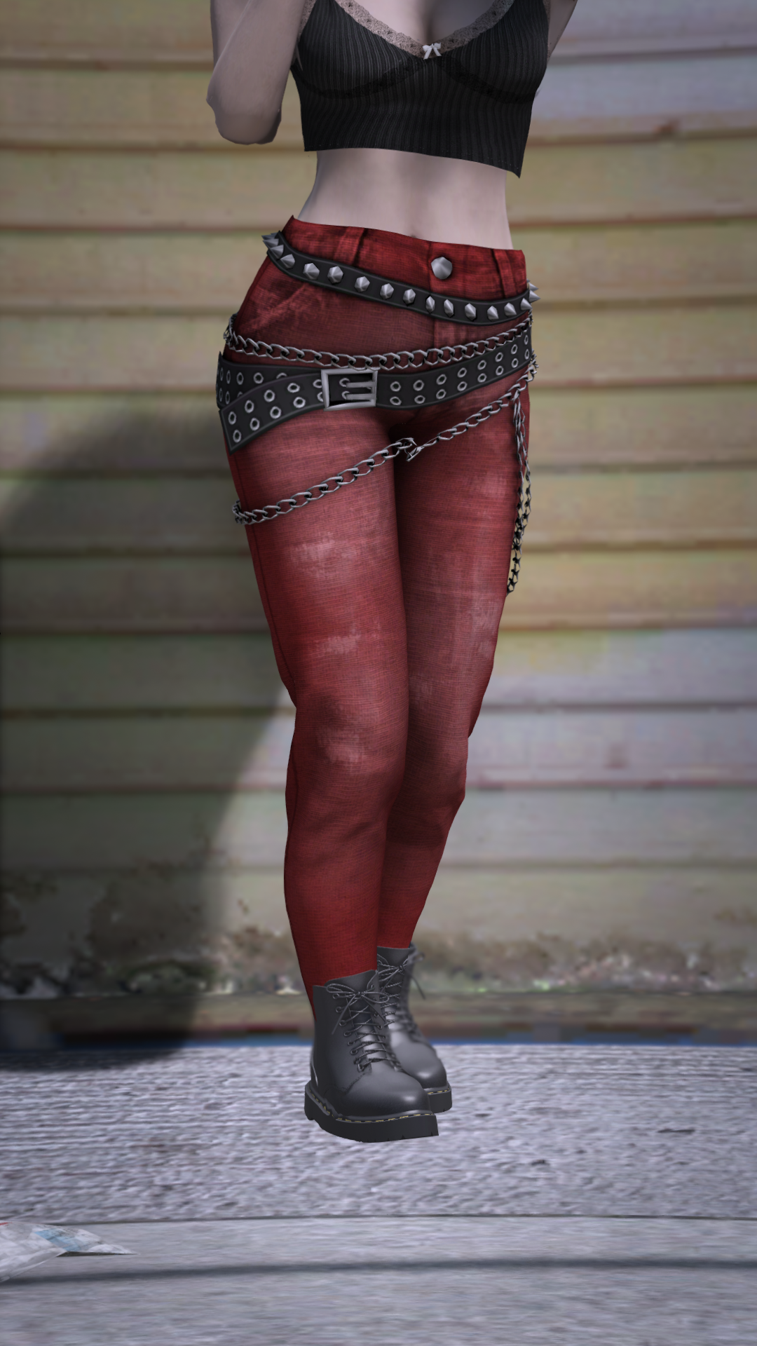 Thumbnail of Vibez Riot Jeans in Red