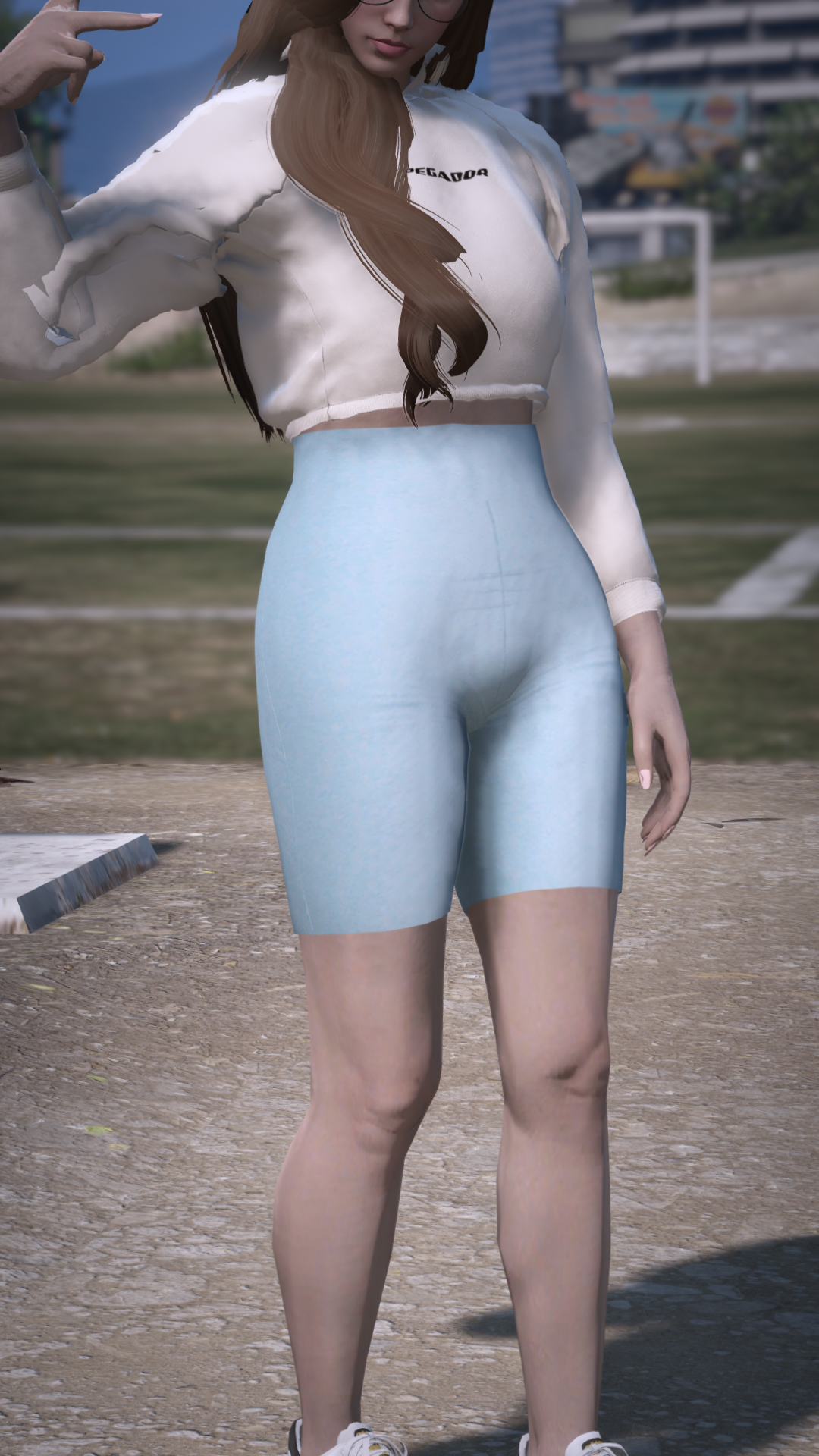 Thumbnail of Stretch Fit Active Shorts in Blue