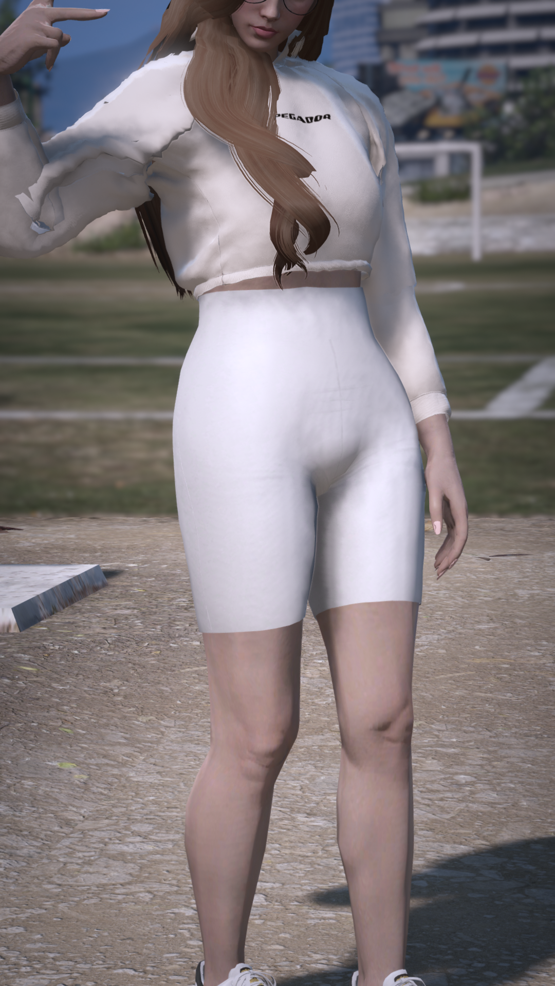 Thumbnail of Stretch Fit Active Shorts in White