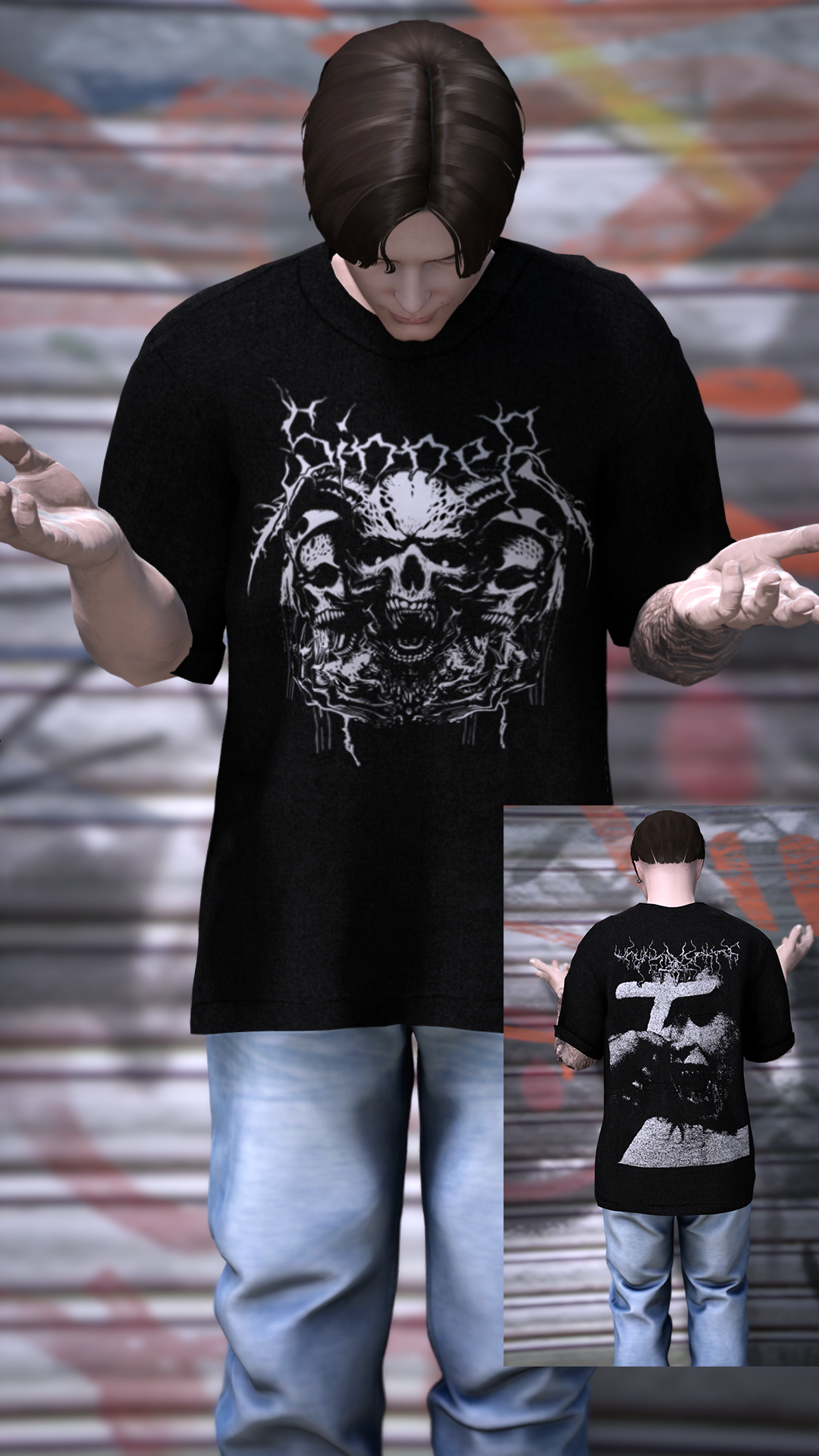 Thumbnail of Oversized T-Shirts (Men) in Sinner