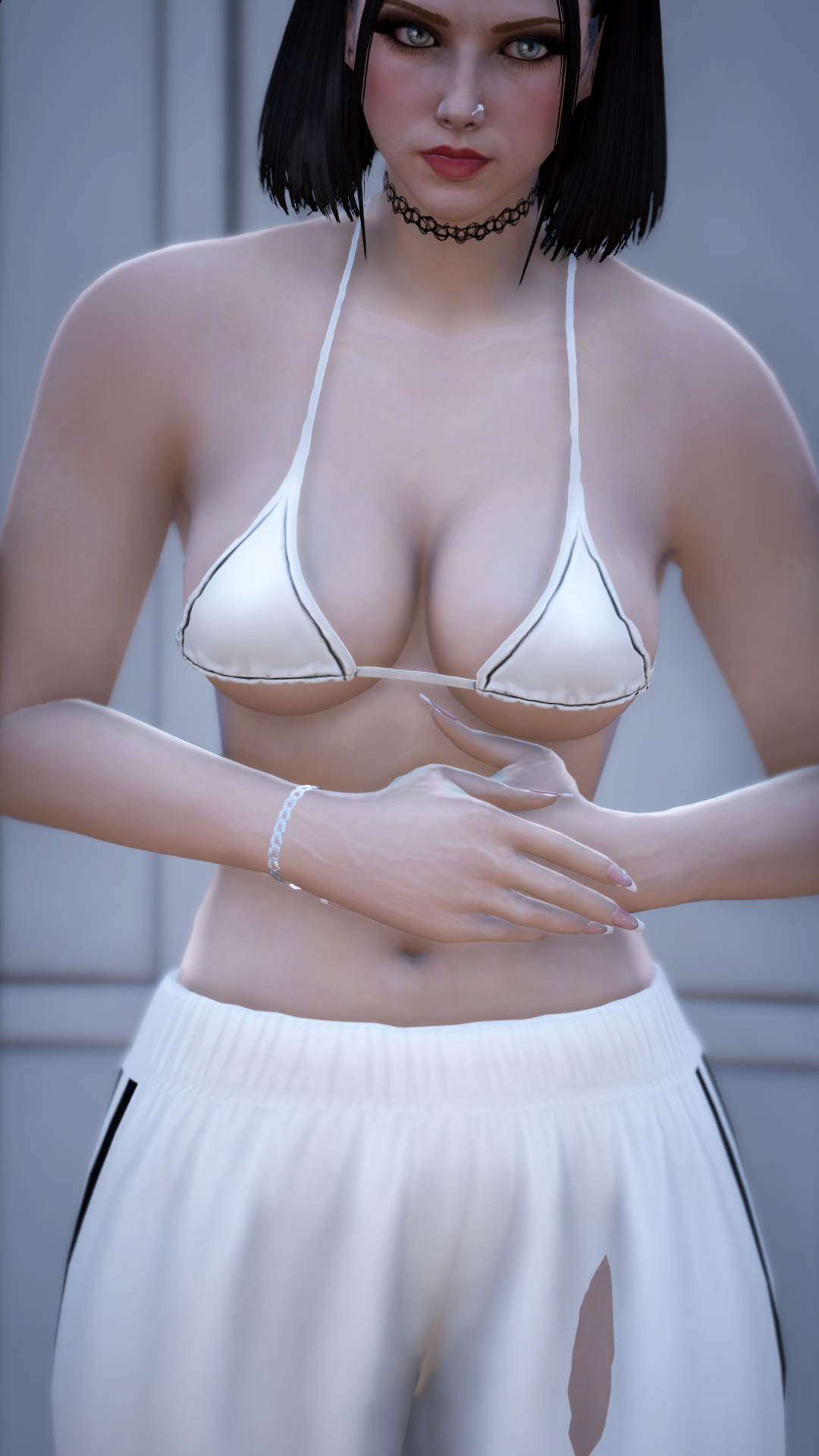 Thumbnail of Simple Bra in White