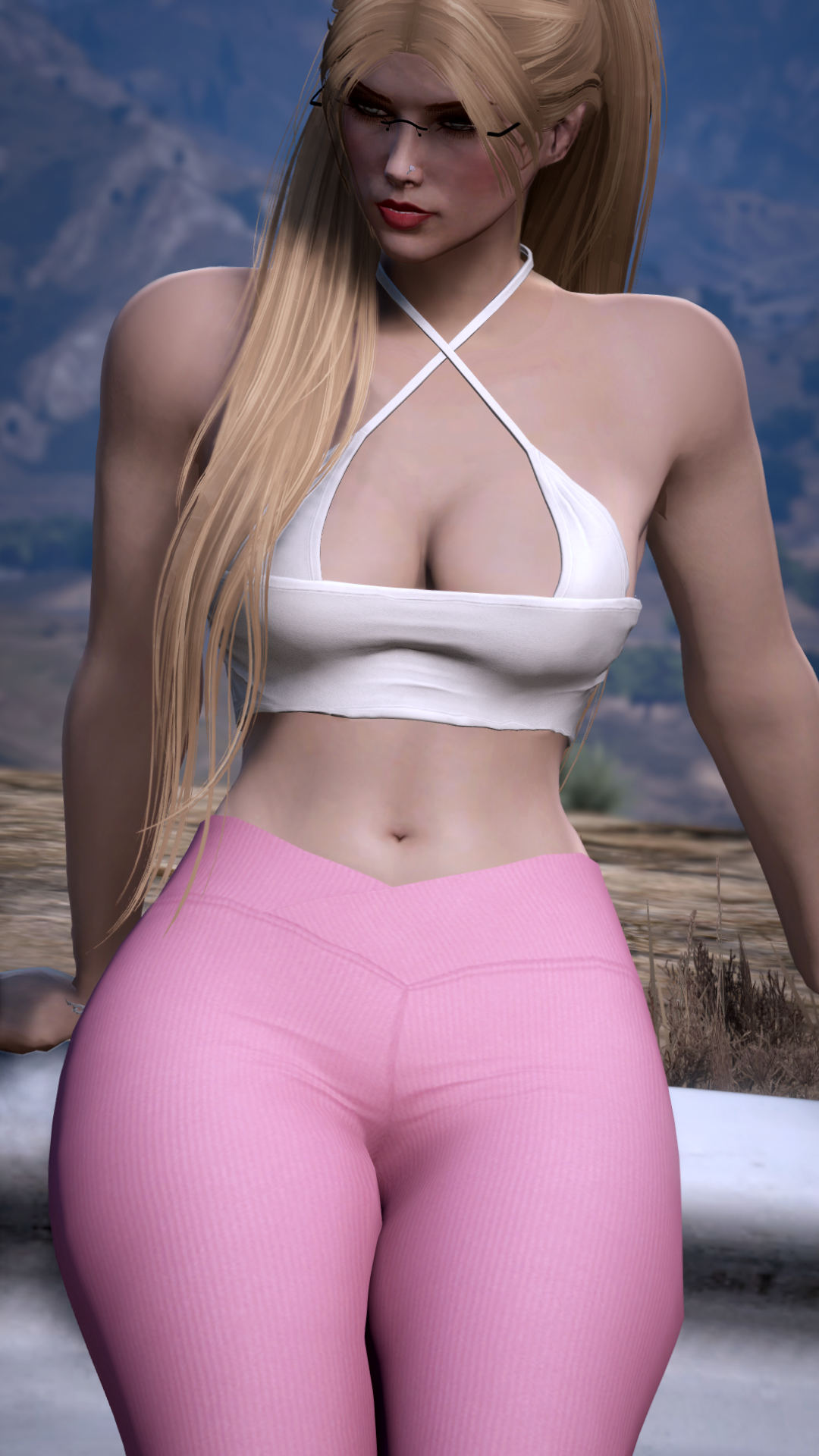 Thumbnail of Crisscross Front Top in White