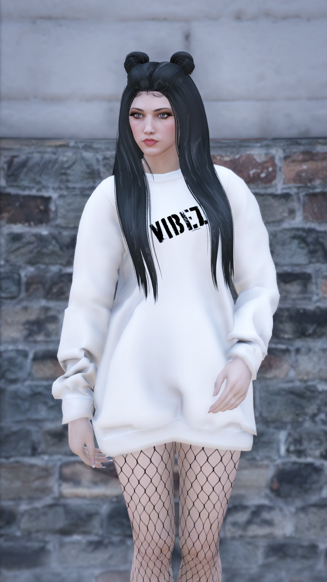 Thumbnail of Oversized Sweatshirt in White