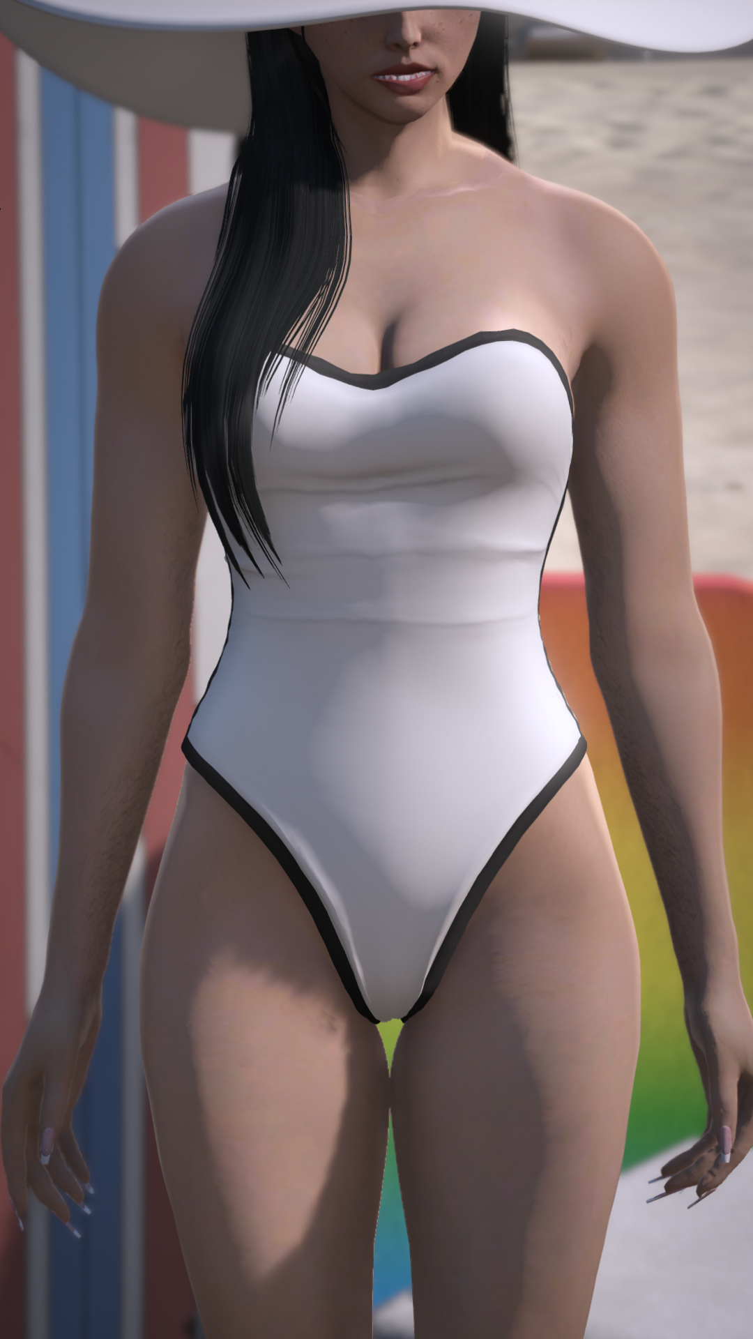High-Cut Swimsuit