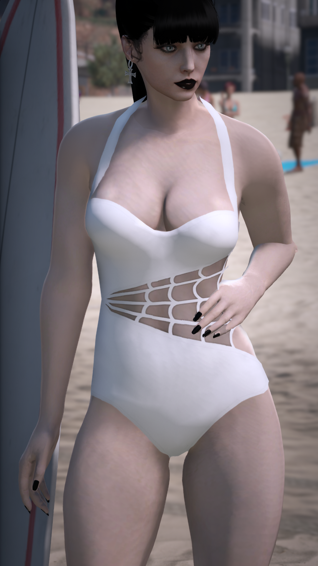 Thumbnail of Widow’s Peak Swimsuit in White