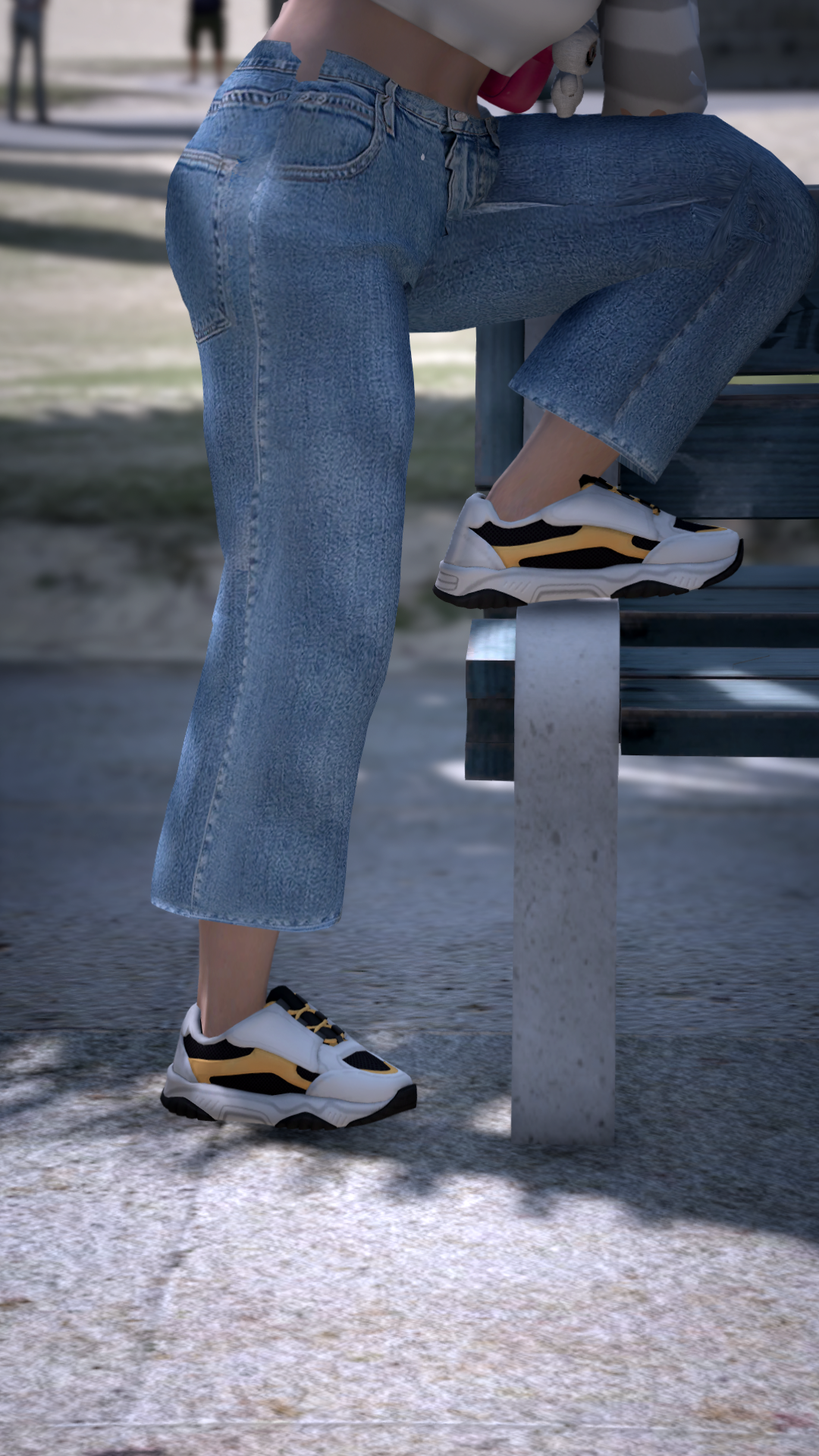 Thumbnail of Retro Runner 90s (Women) in Yellow