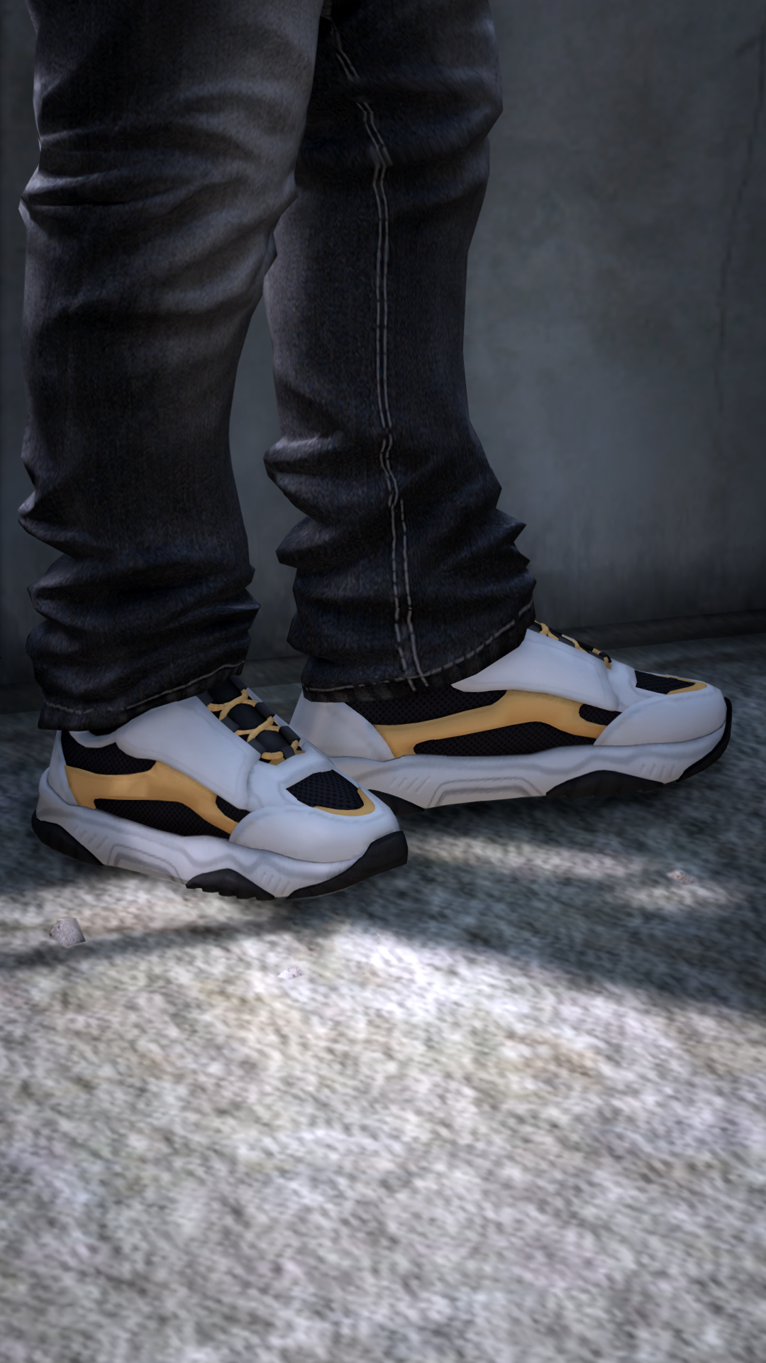 Thumbnail of Retro Runner 90s (Men) in Yellow
